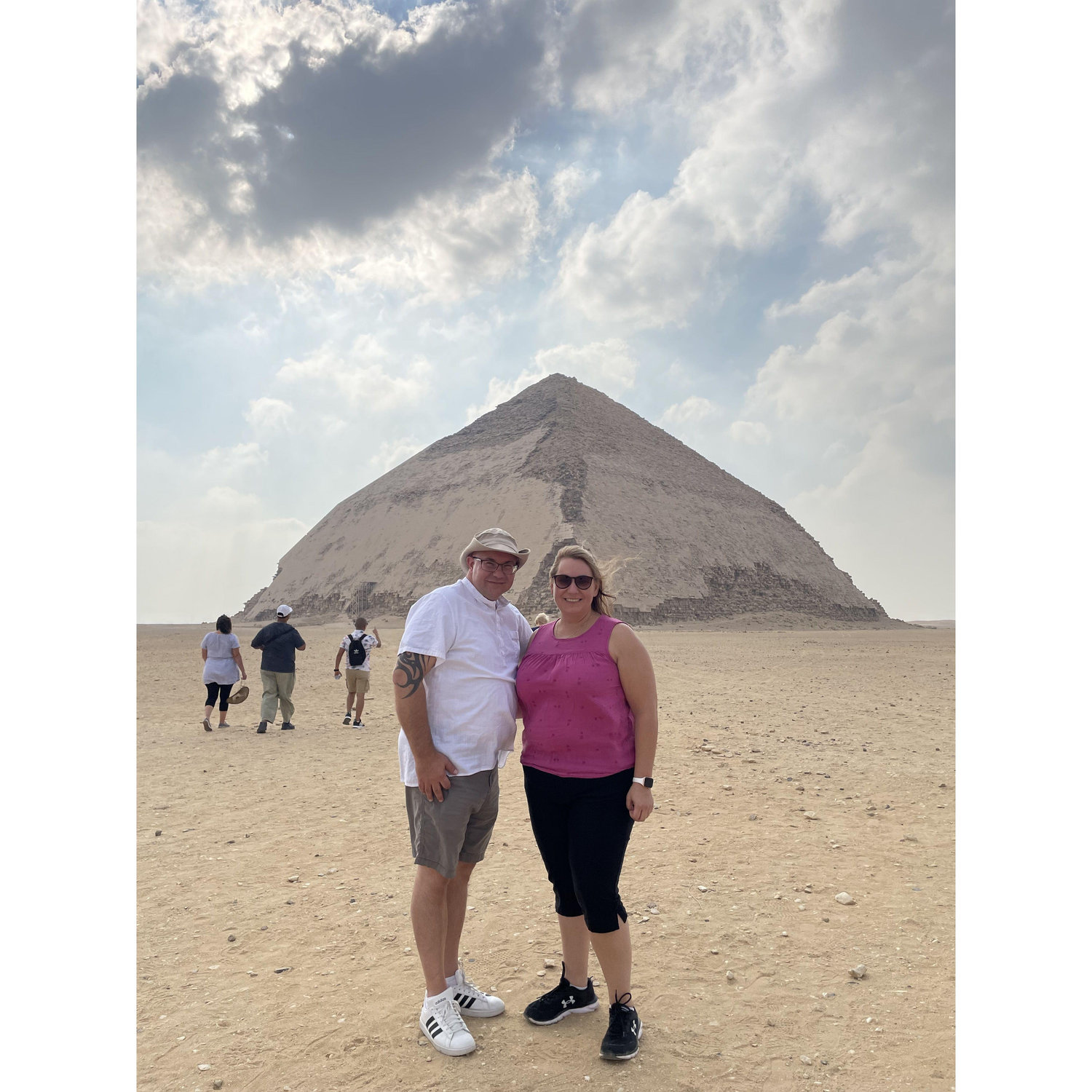 We crawled through the pyramids of Egypt.