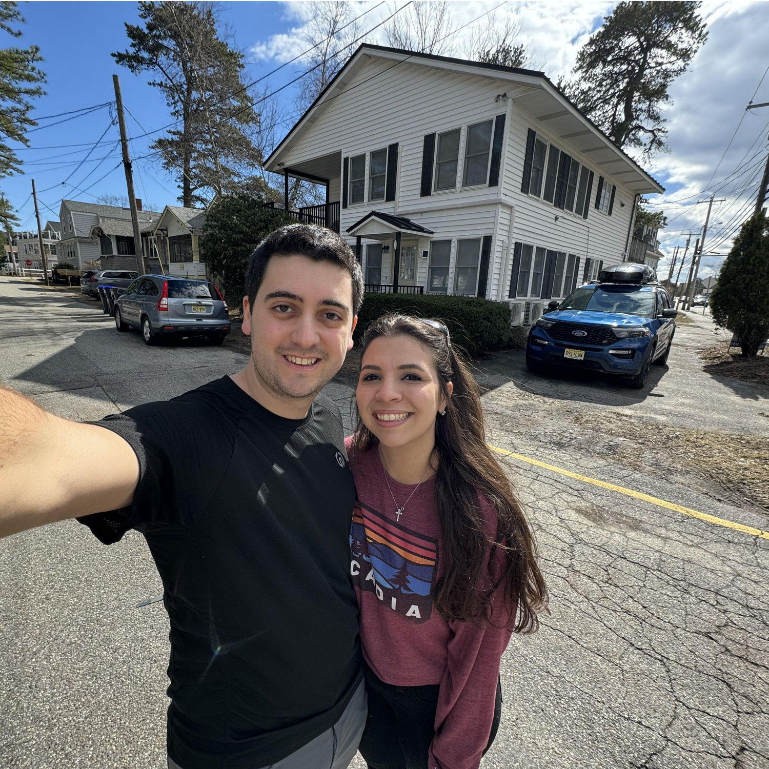 Maine! Our first home together!