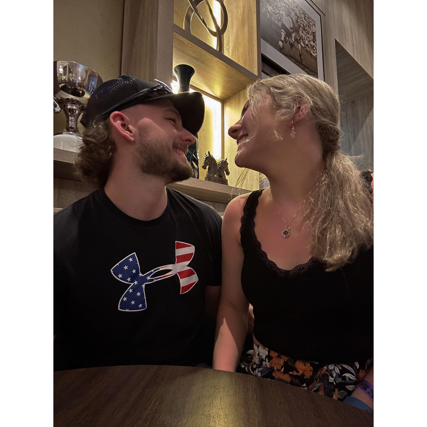 Promise this is always how we look at each other :)