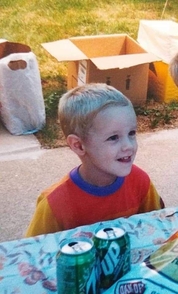 Josiah enjoying a picnic!