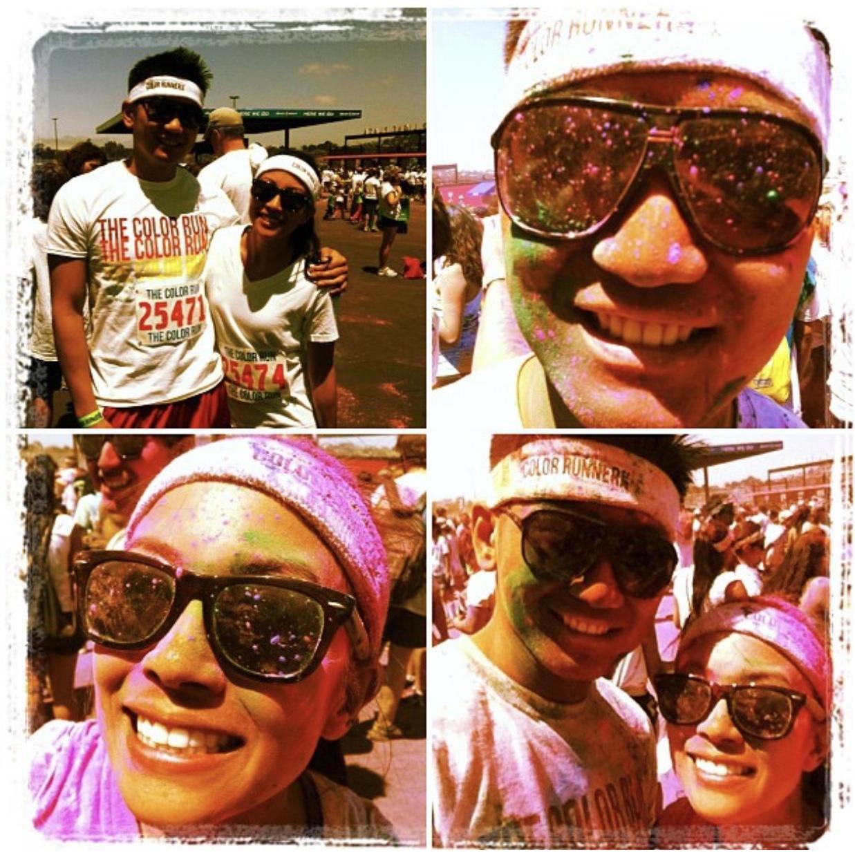 Just friends - color run 7/2012