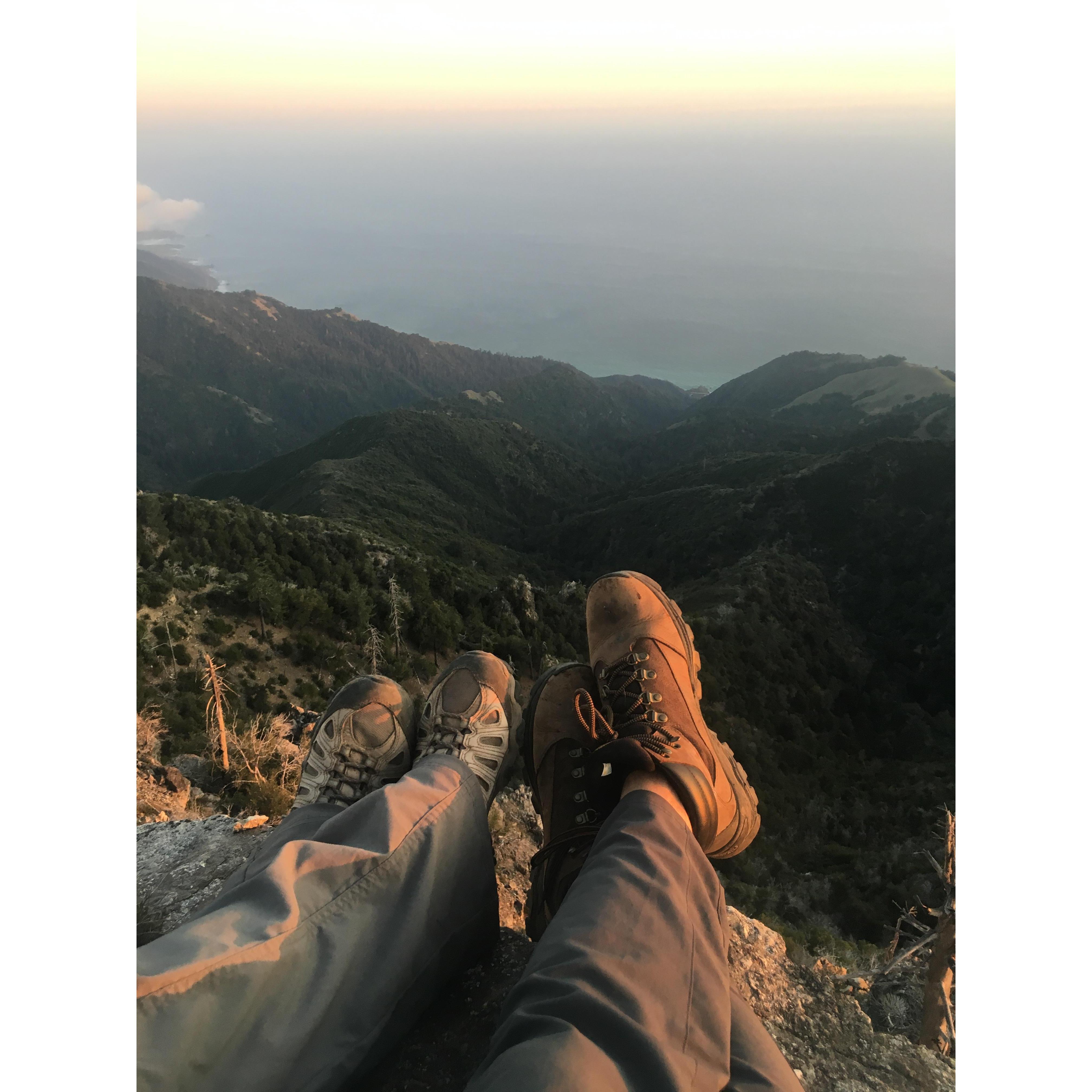 Our backpacking trip at Big Sur