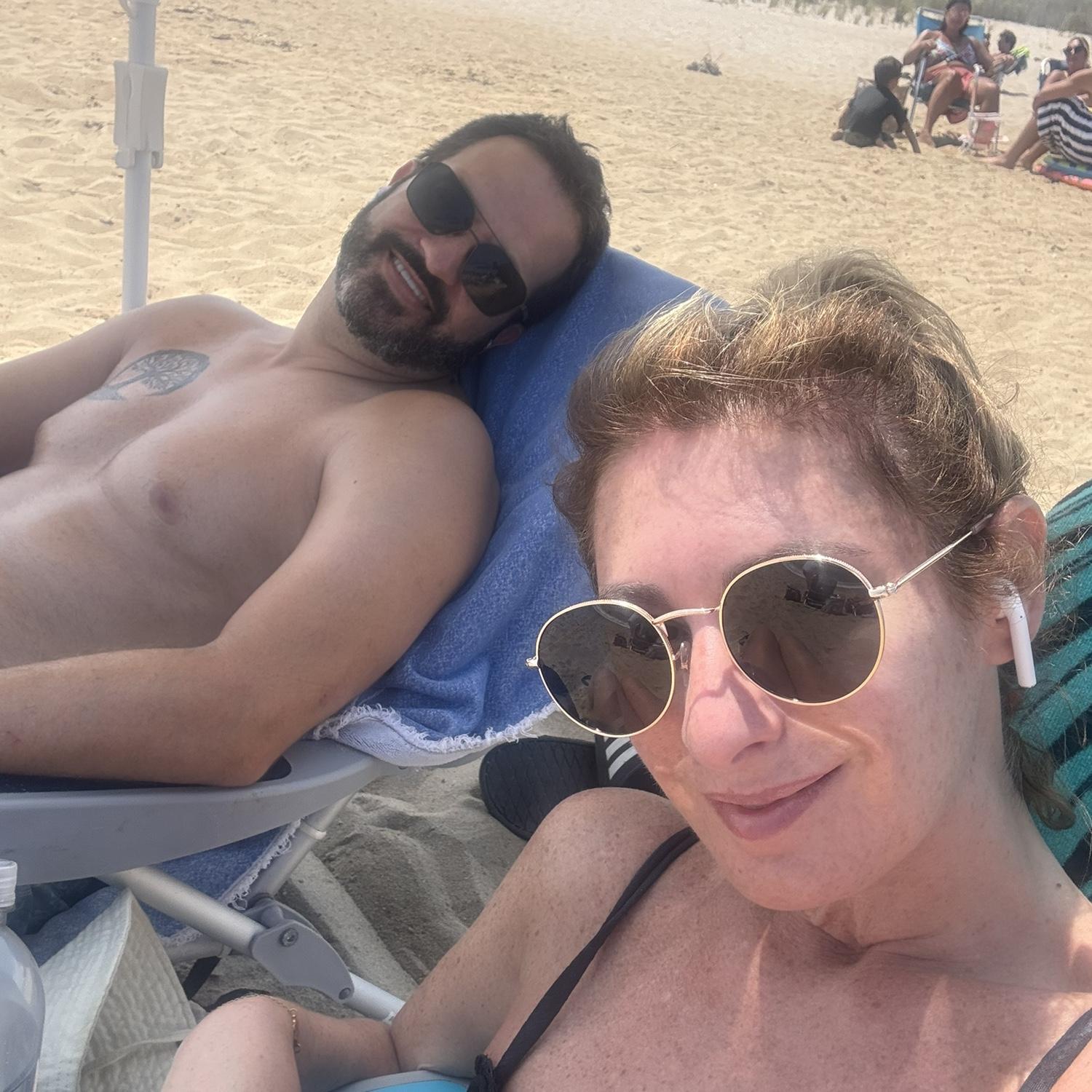Our happy place at the beach