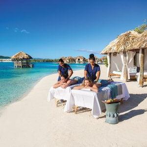 Honeymoon Beach Couple's Massage