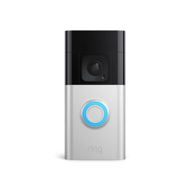 Ring Battery Doorbell Plus – Satin Nickel