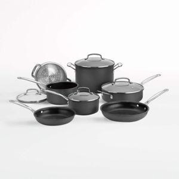 Cuisinart ® Chef's Classic™ 11-Piece Hard-Anodized Ceramic Non-Stick Cookware Set