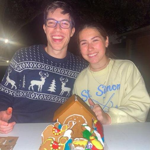 Nativity gingerbread assembly date!