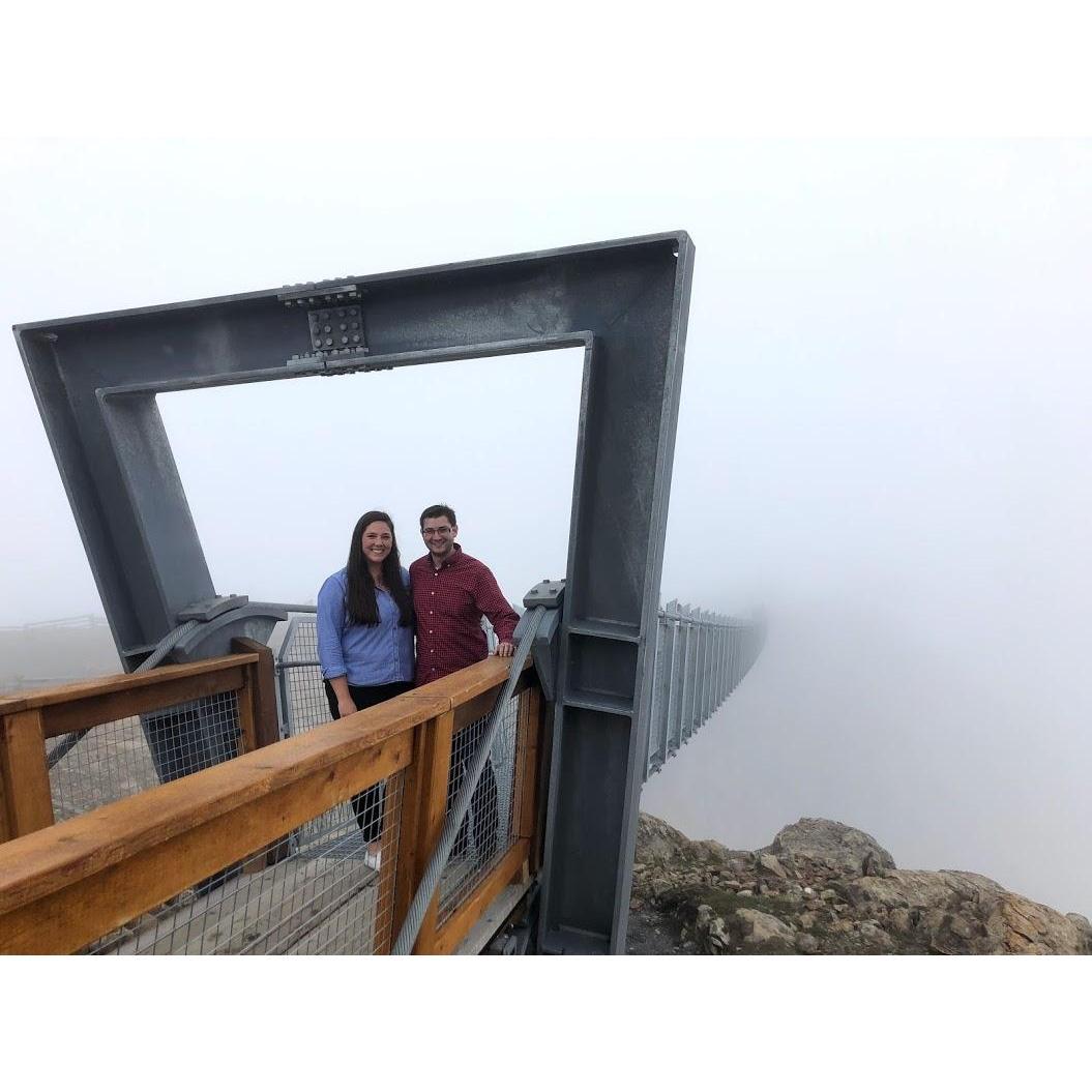 Cloudraker Skybridge in Whistler - July 2019