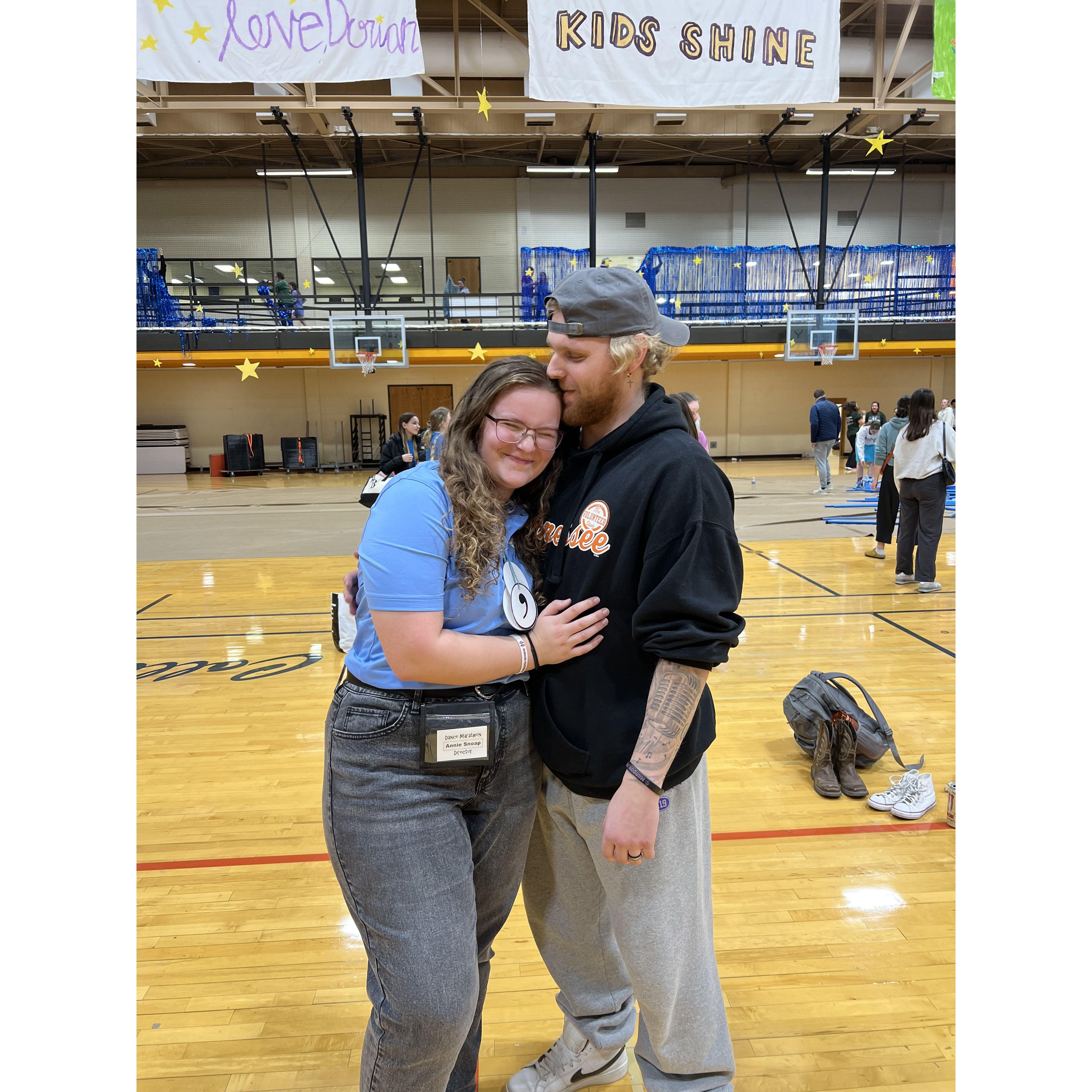 After our 2nd Dance Marathon!