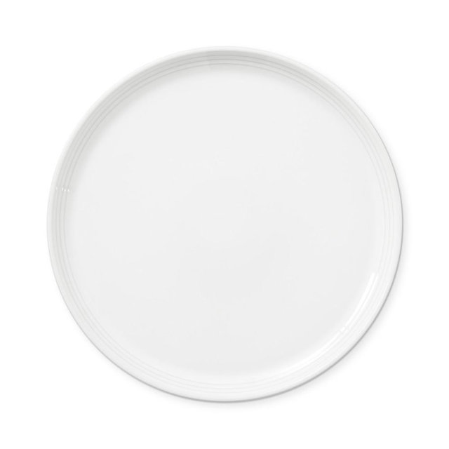 Le Creuset Coupe Salad Plate, Each, White