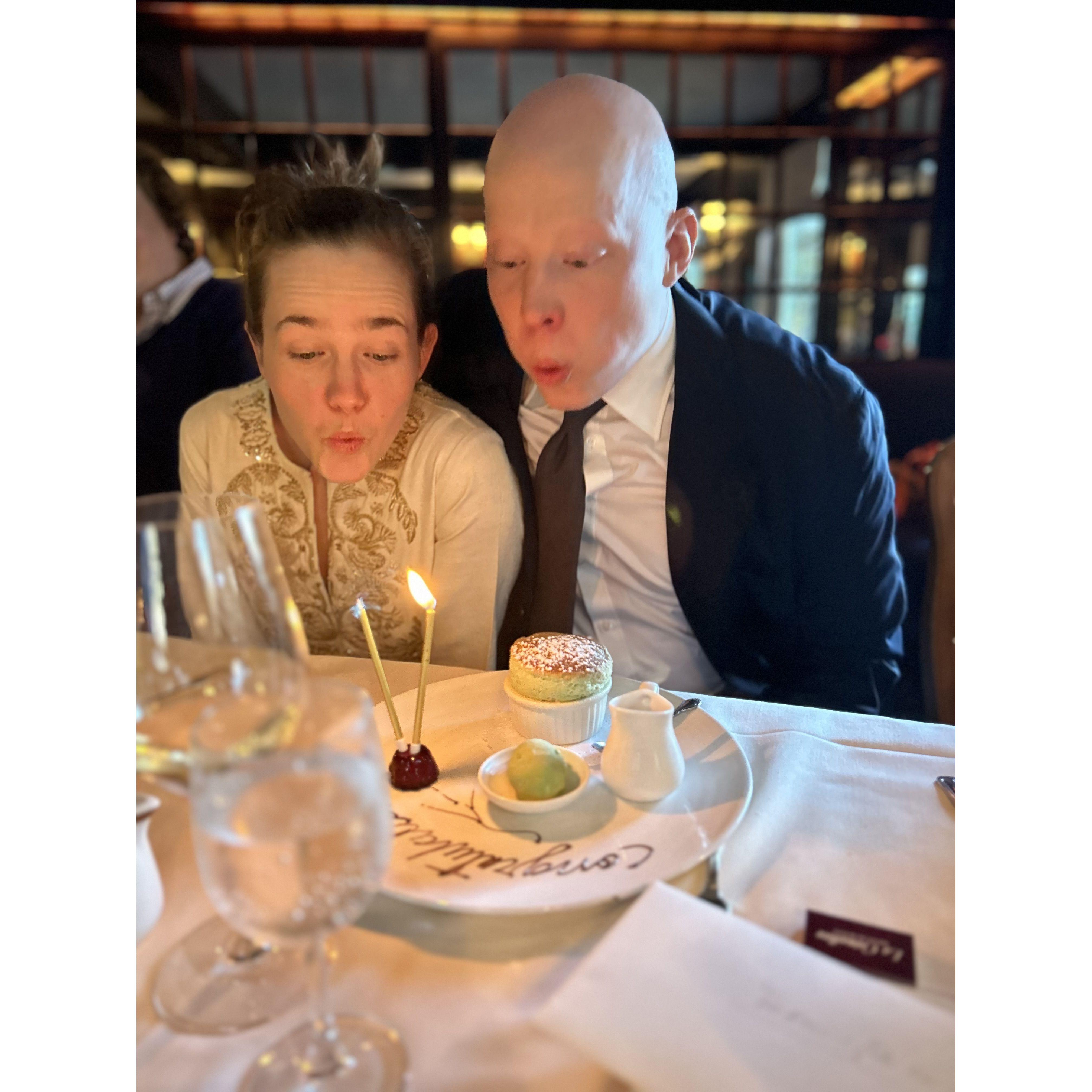 Colleen took this photo of us after our legal ceremony in November 2024 ❤️