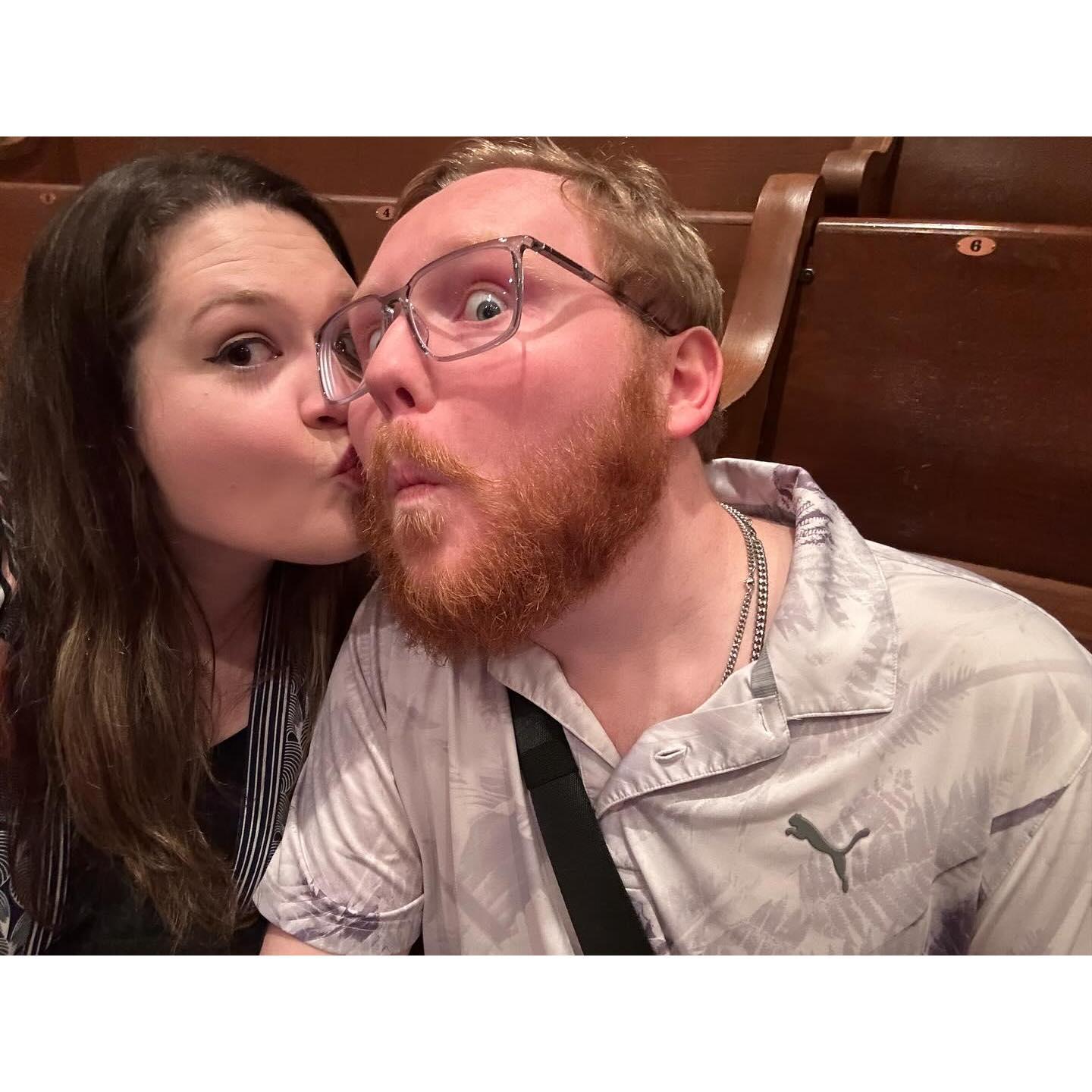 Silly picture at Darius and Friends concert for St. Jude in Nashville!