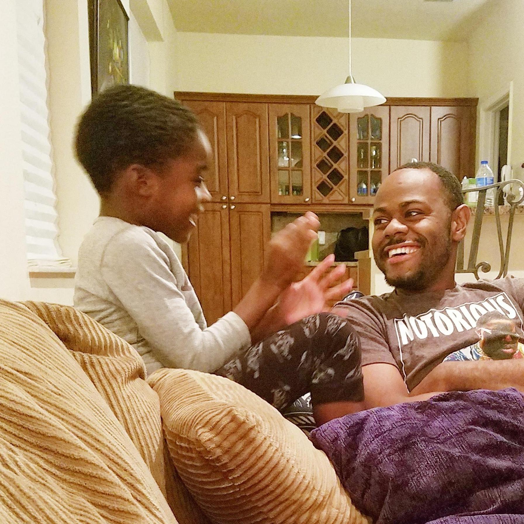 I said "yes" after years of observing him in moments like this with my nephew and how he treated not only myself but my loved ones and strangers alike.