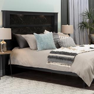 Gloria Queen Platform Bed with King Headboard