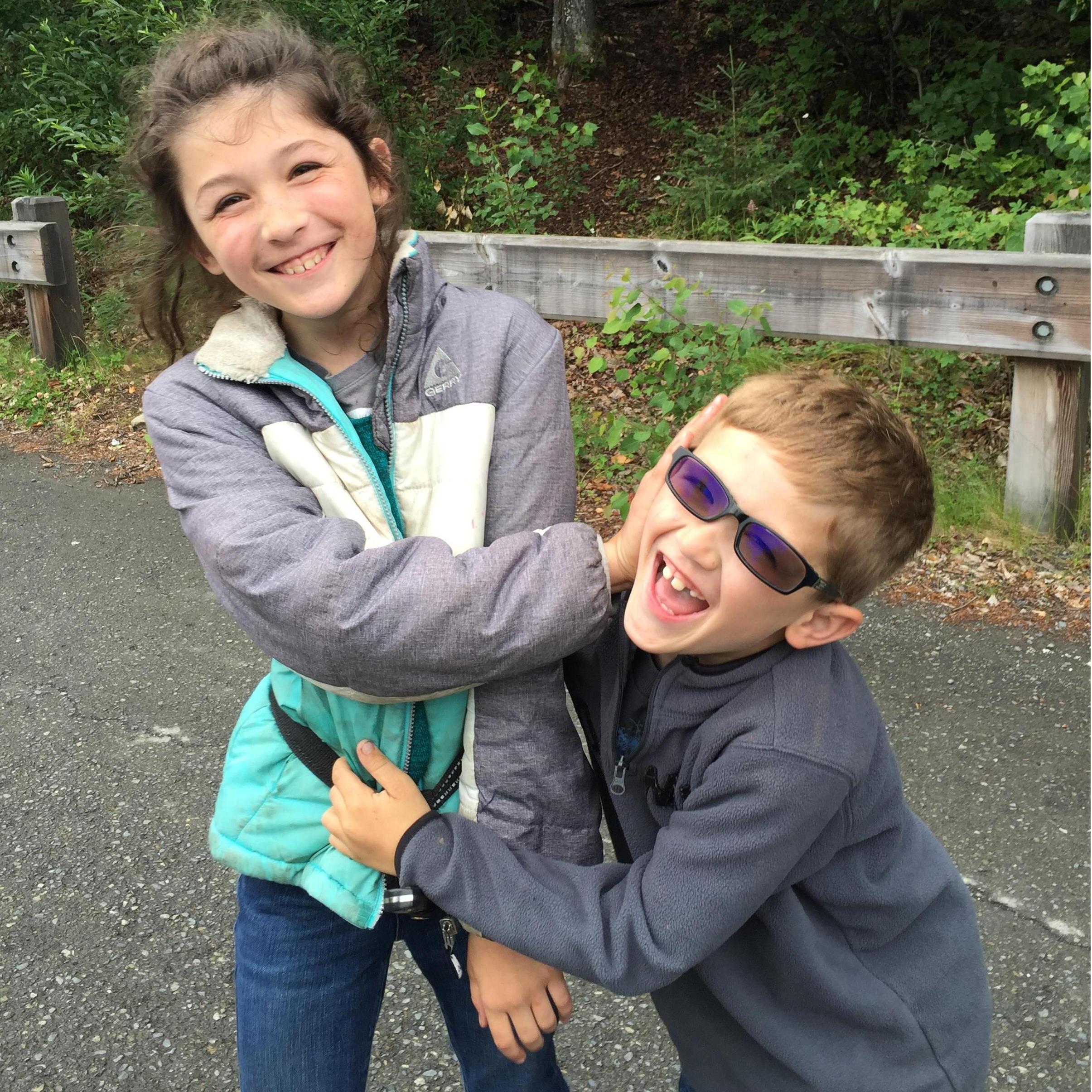 But this union is not just about us! it is also about these two wonderful children.