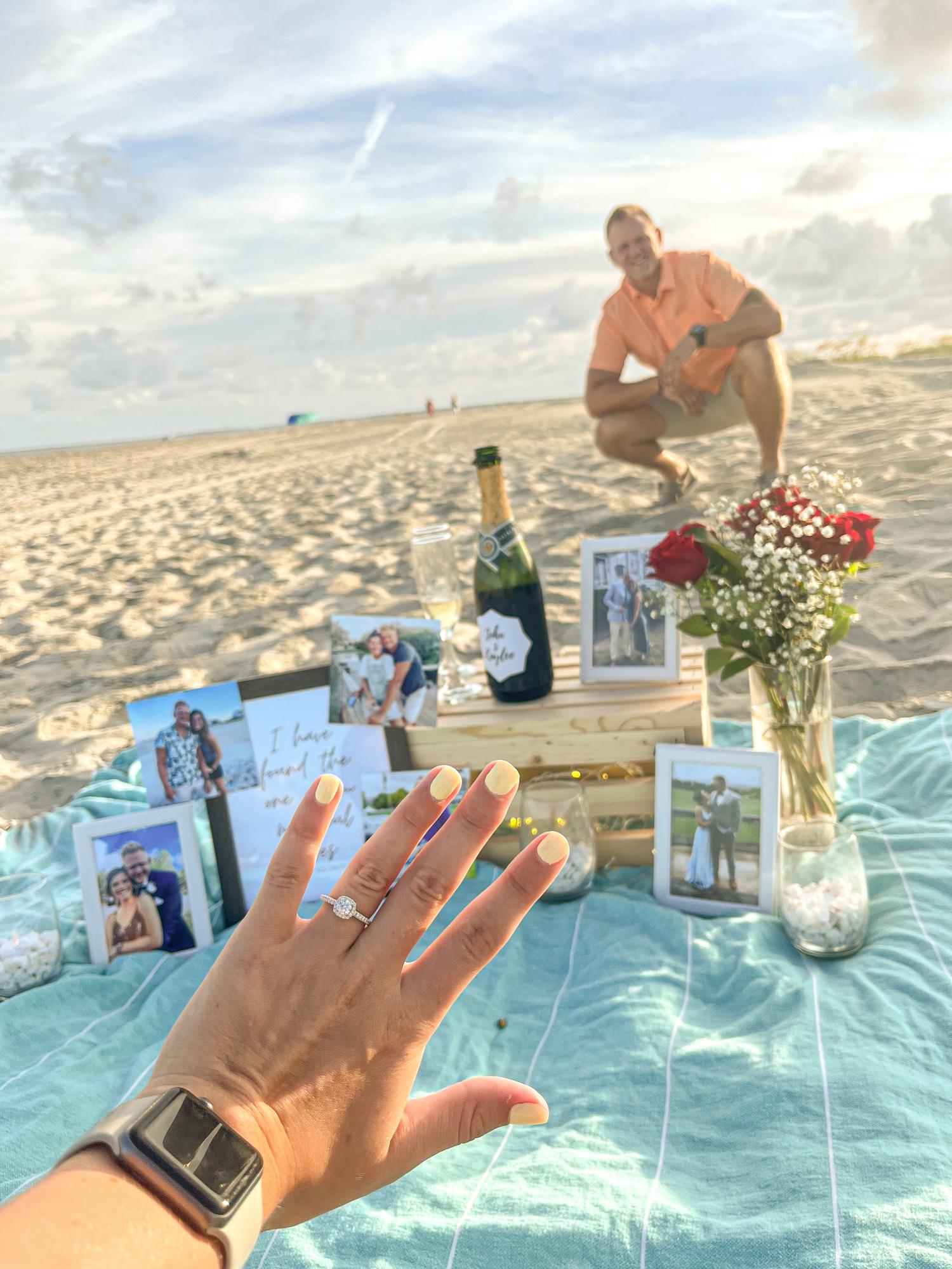 On August 5th, John (with the help from some sweet friends) set up the best proposal on Sullivan’s island!