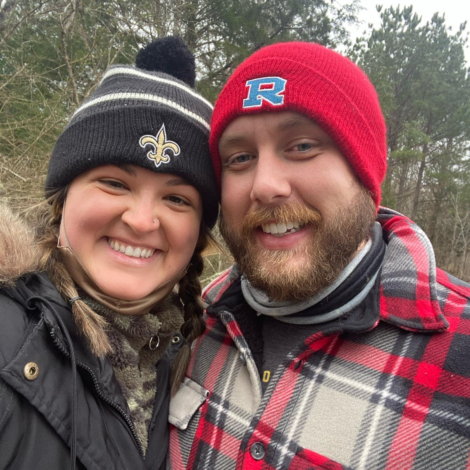 Our first time together at my property in Alabama.