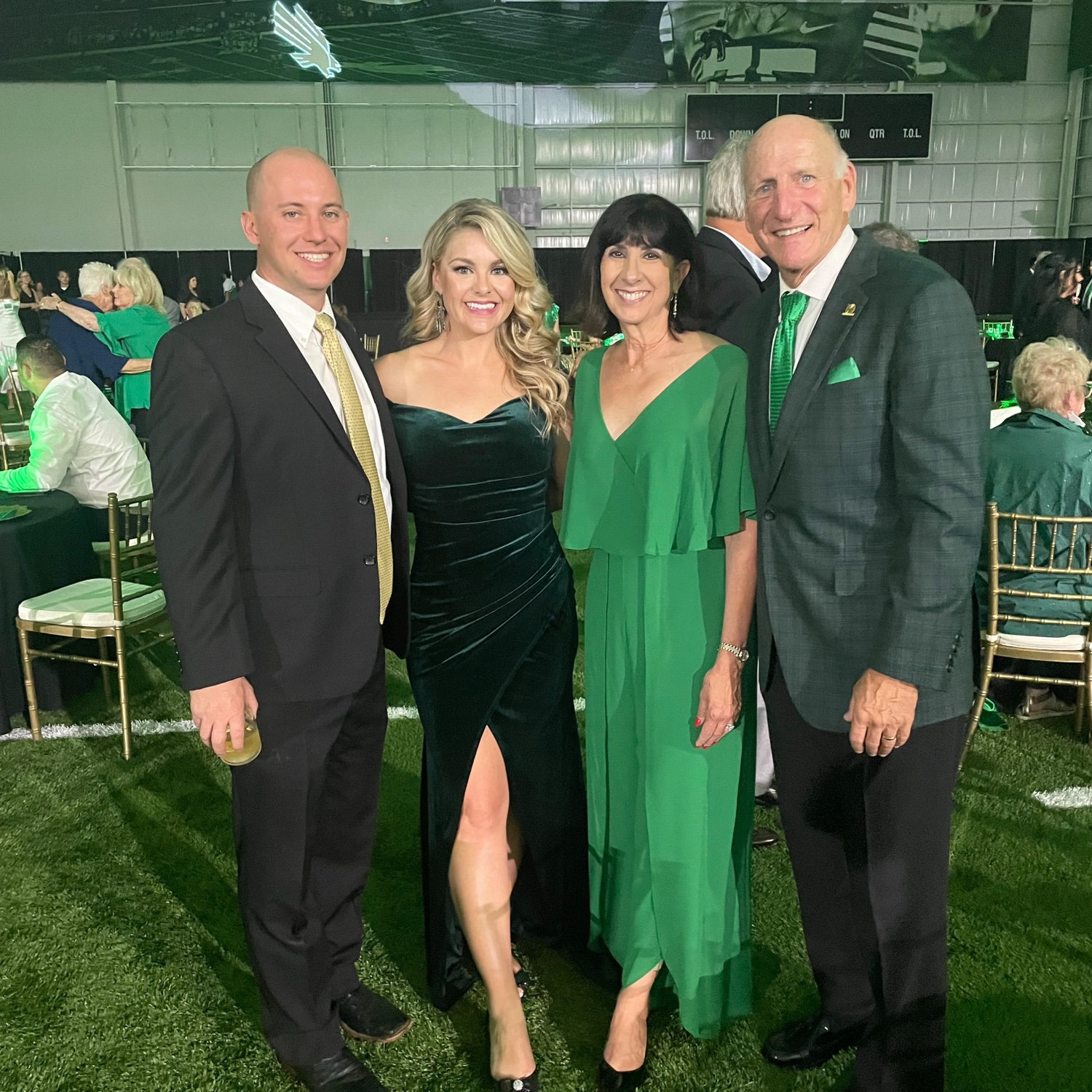 UNT Athletics Gala 💚🦅✨