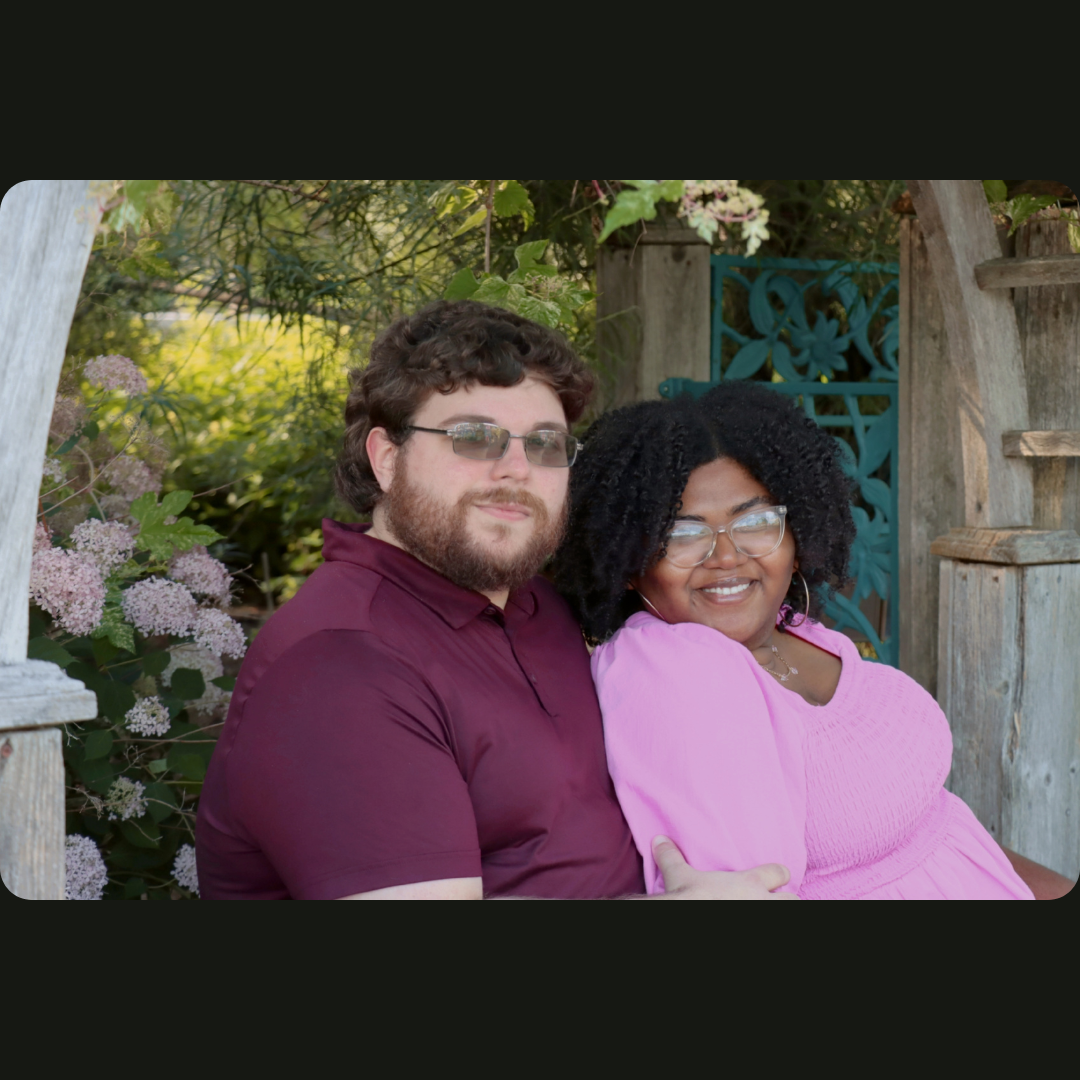 A cute photo from our engagement shoot!