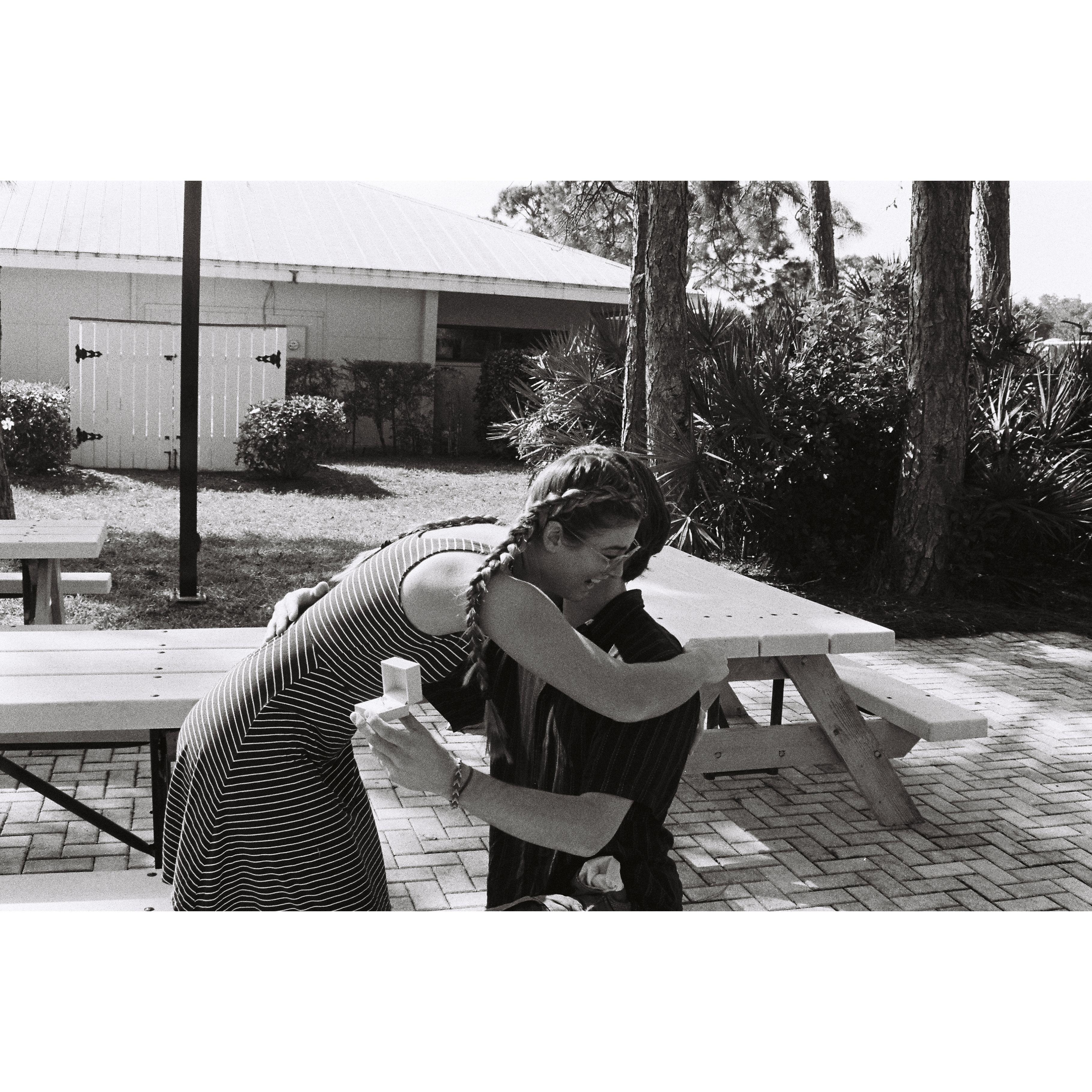 Hannah and Luke's surprise engagement in Florida