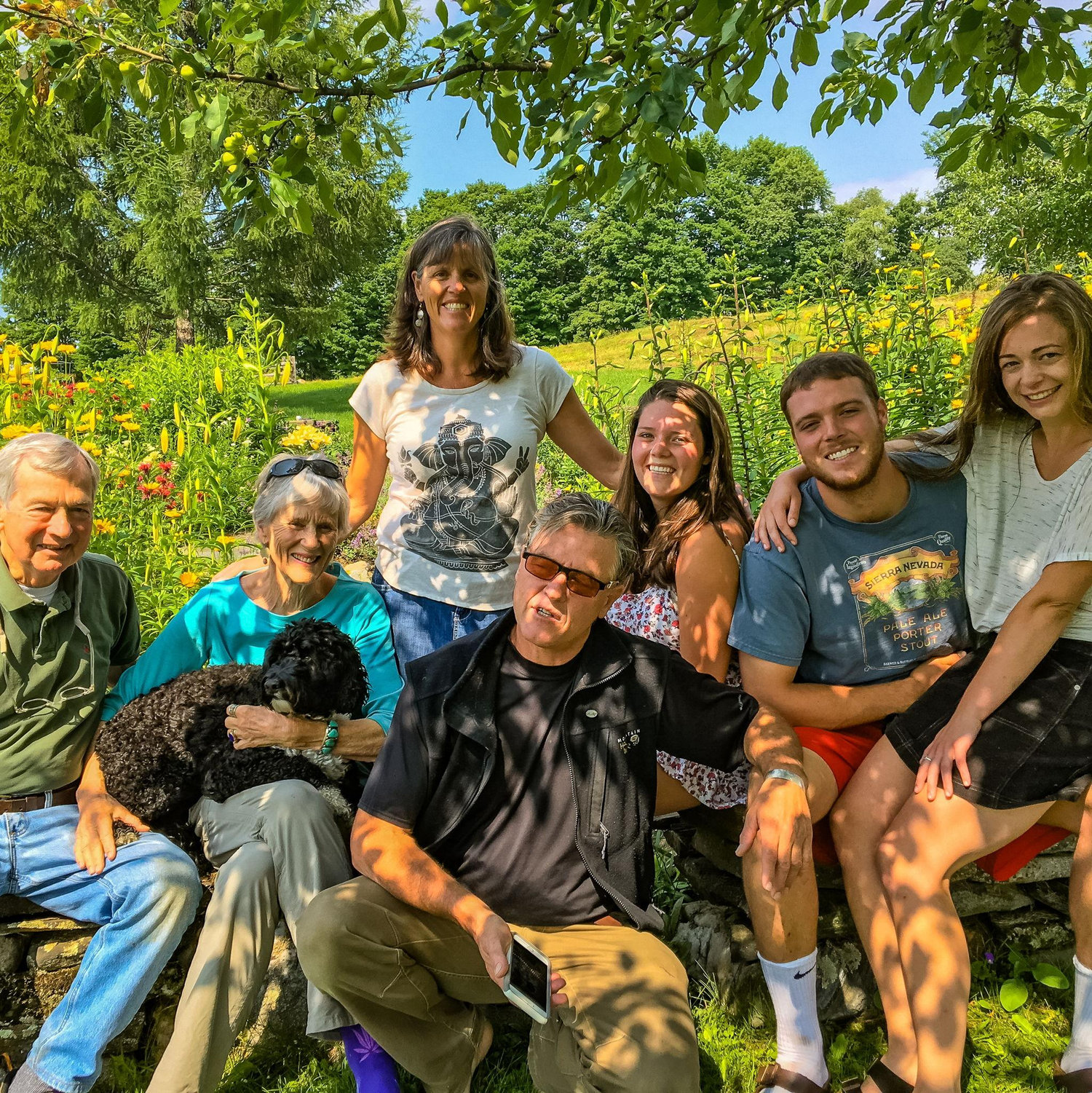 Rachael, Page, Lee, Noni, Emma, Dillon and Jessica