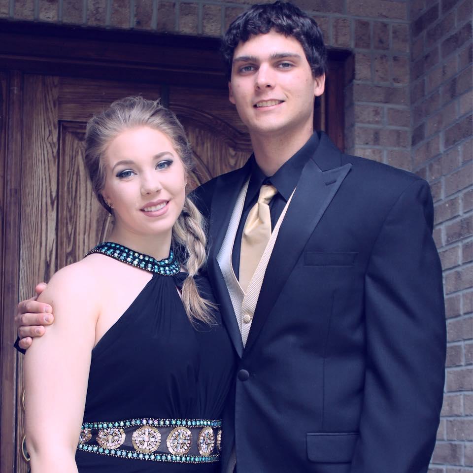 Senior year prom in 2015