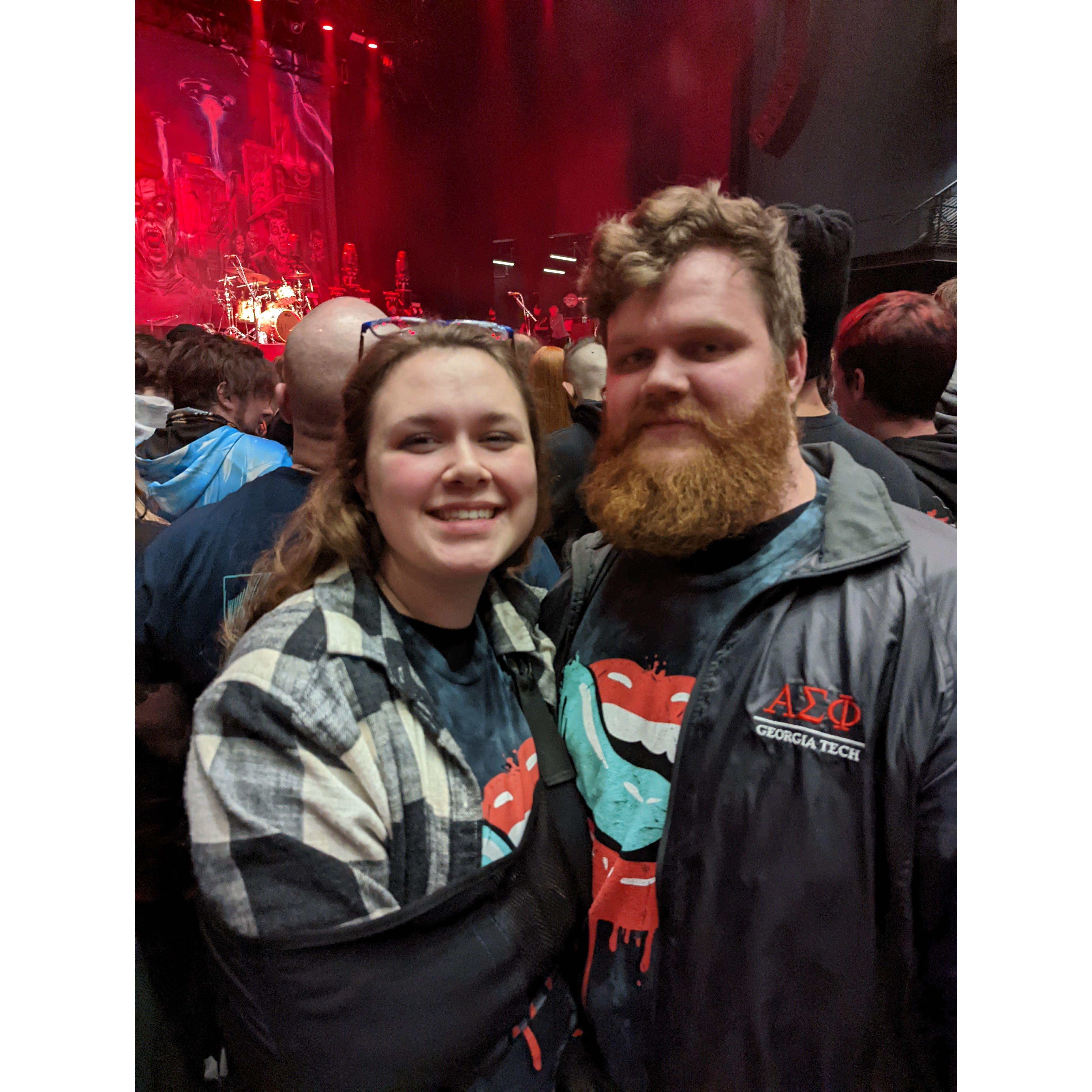 Went to see our favorite band in OH