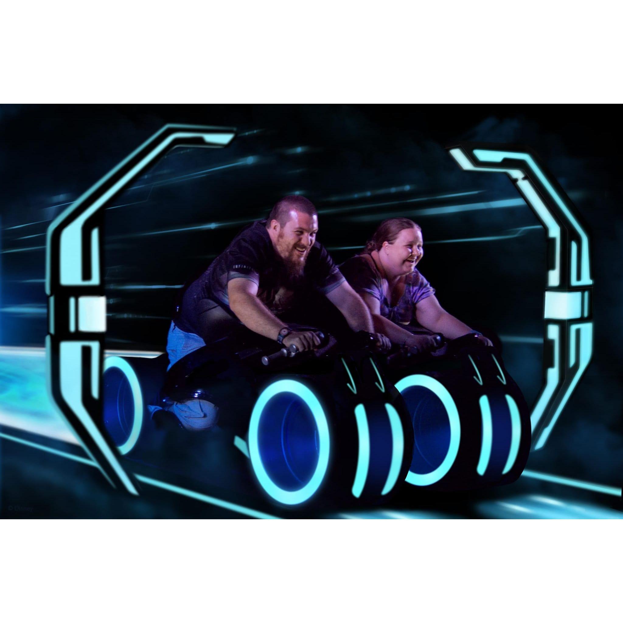 Riding through the grid!