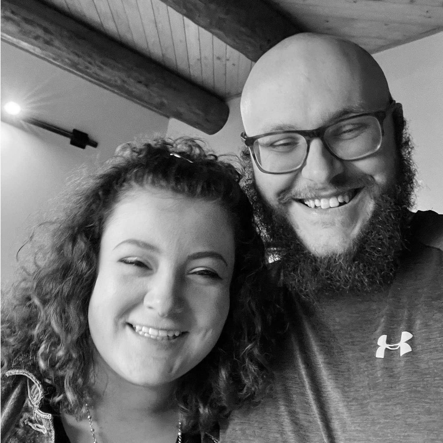 We took this picture together on our very first date!