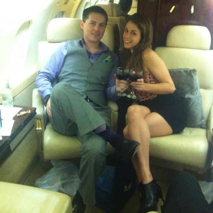He always keeps it classy for date night!