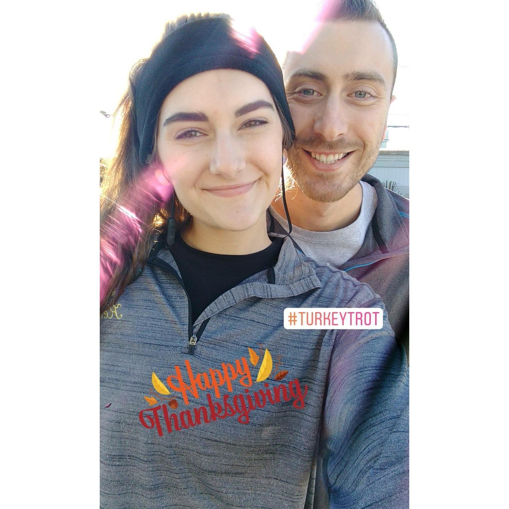 Nov 2018 in Austin, TX
Turkey Trot with Chad's family and McKenzie's dad