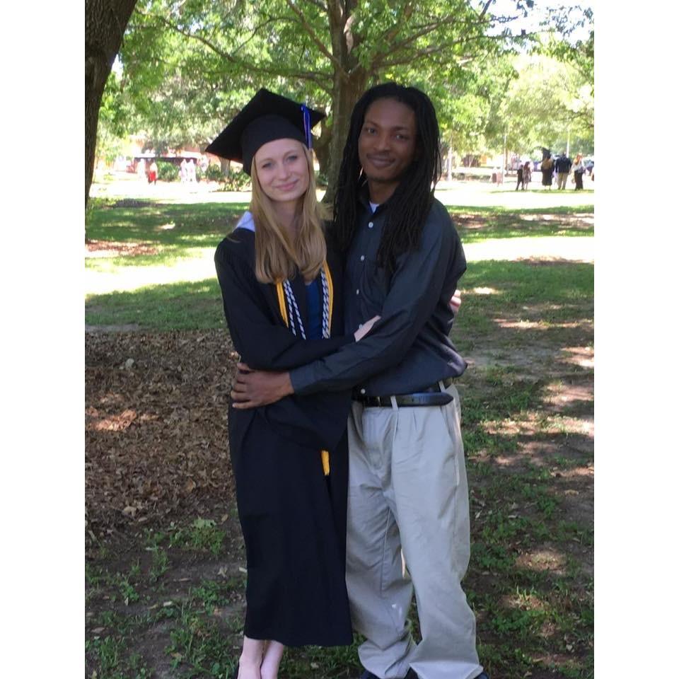 Kayleigh's graduation from the University of South Alabama. May 2016
