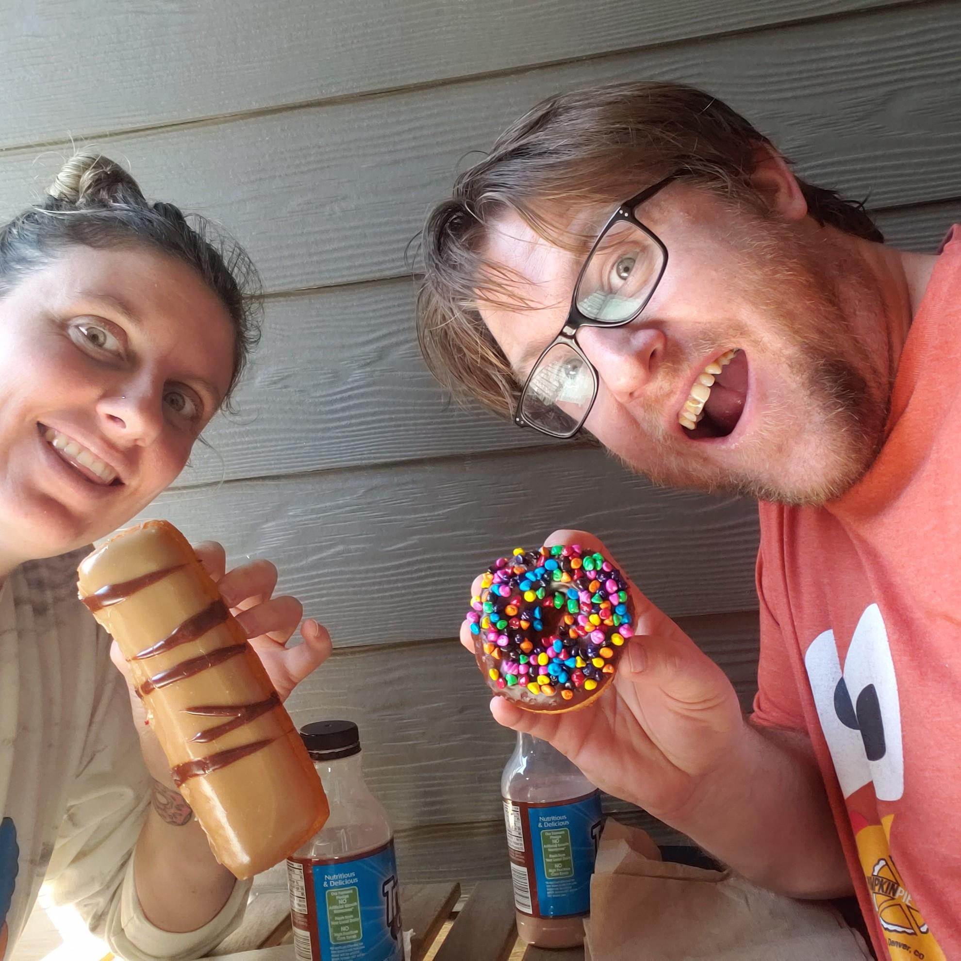 Donut Dash 5k in April 2020. We decided to do the run on our own and still get the donuts.