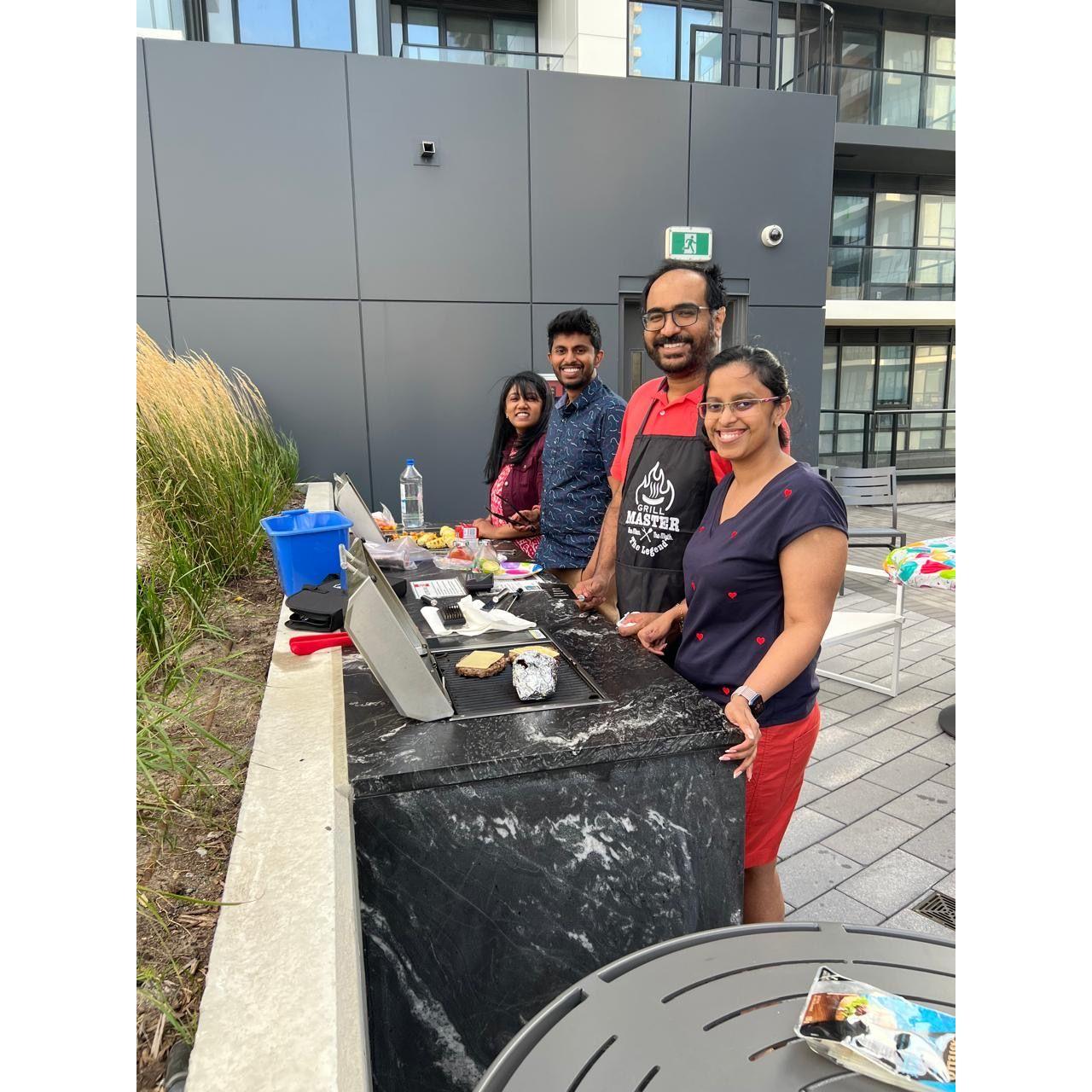 Grilling up memories at our family barbecue!