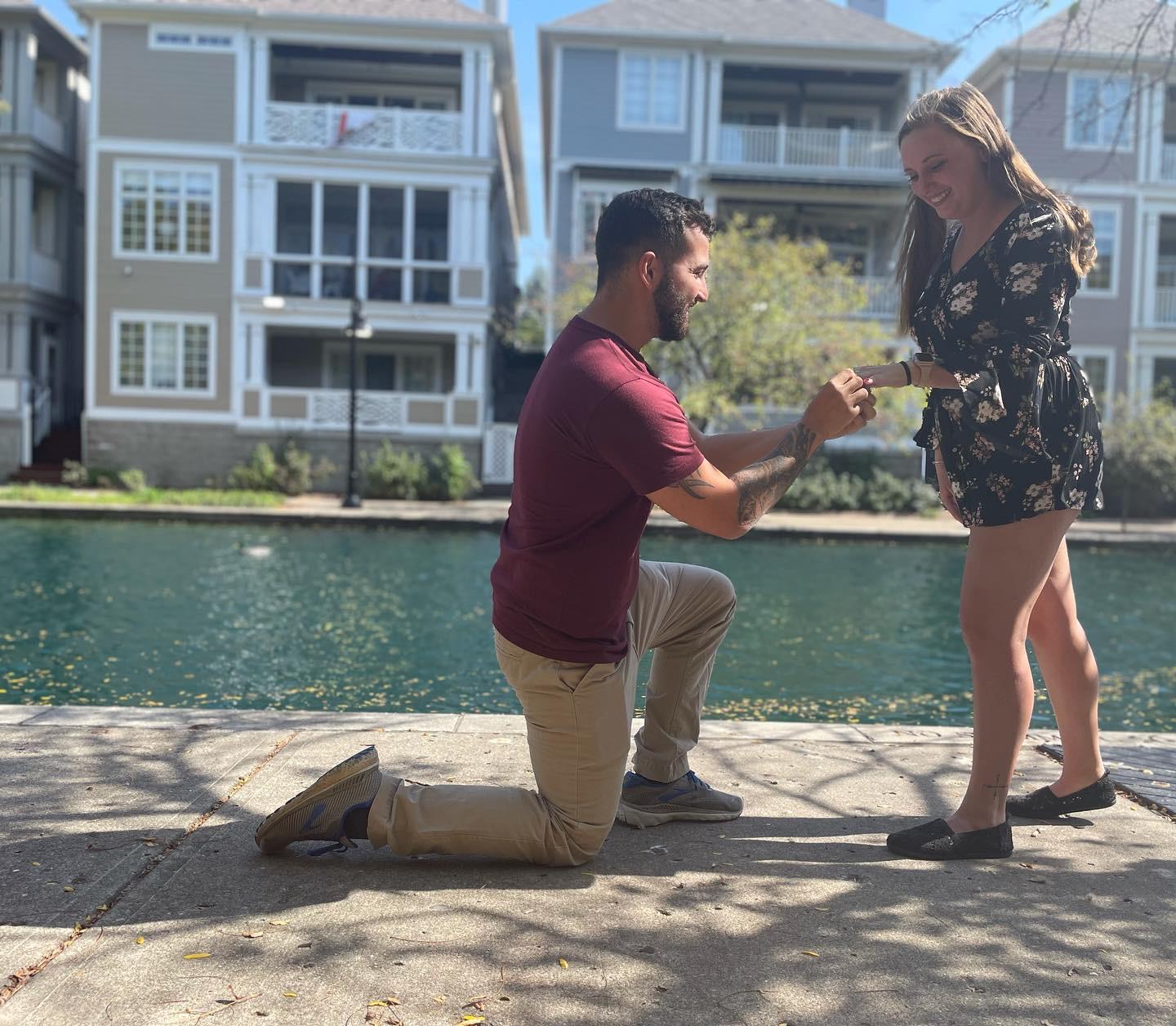 Will you marry me?
- Indianapolis Canal Walk