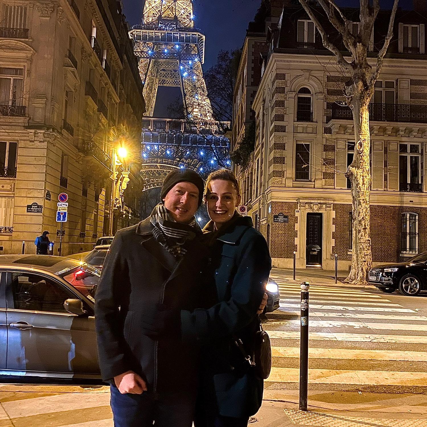 The first trip we ever took together as a couple. NYE 2019 to Paris. Tough to beat I'm just saying.