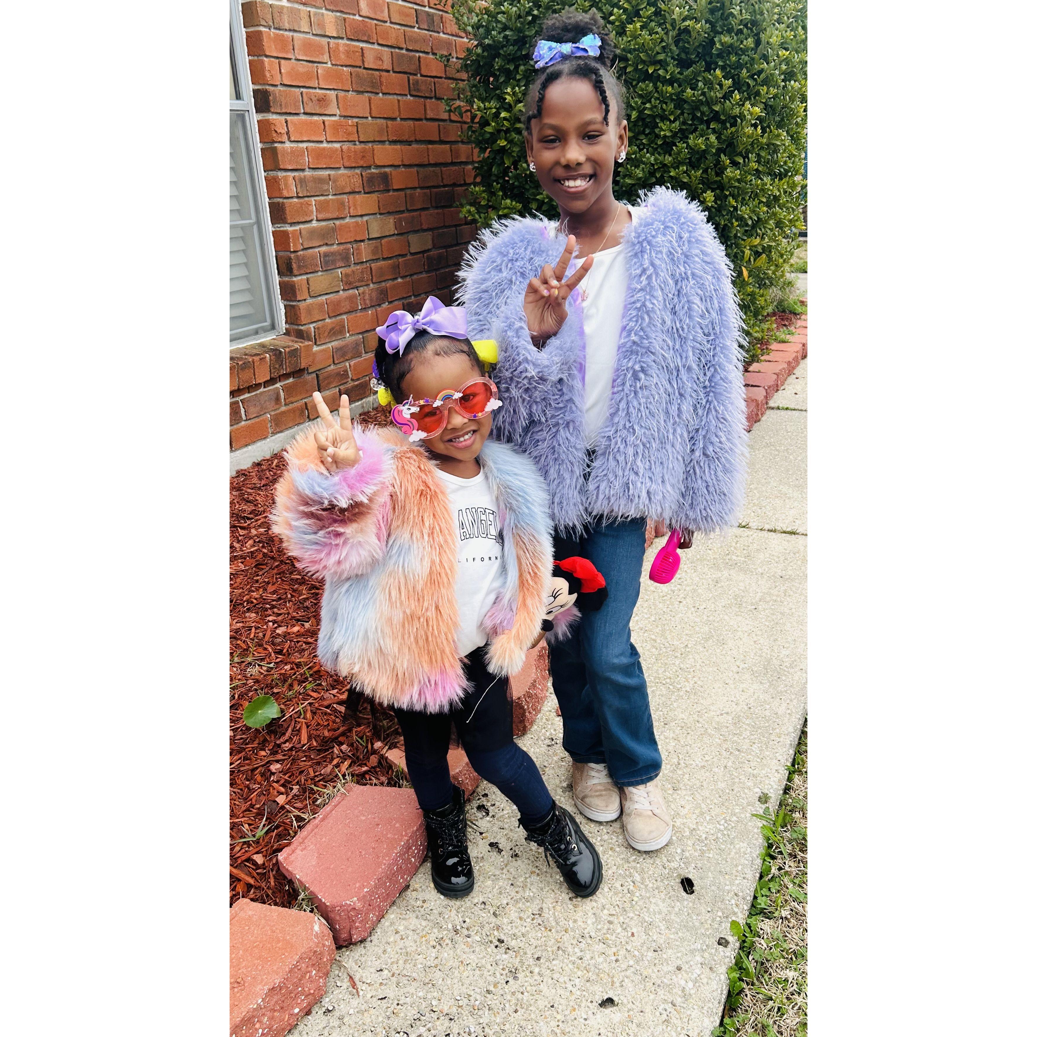 Kameryn and Milani. The cutest flower girls you ever did see
