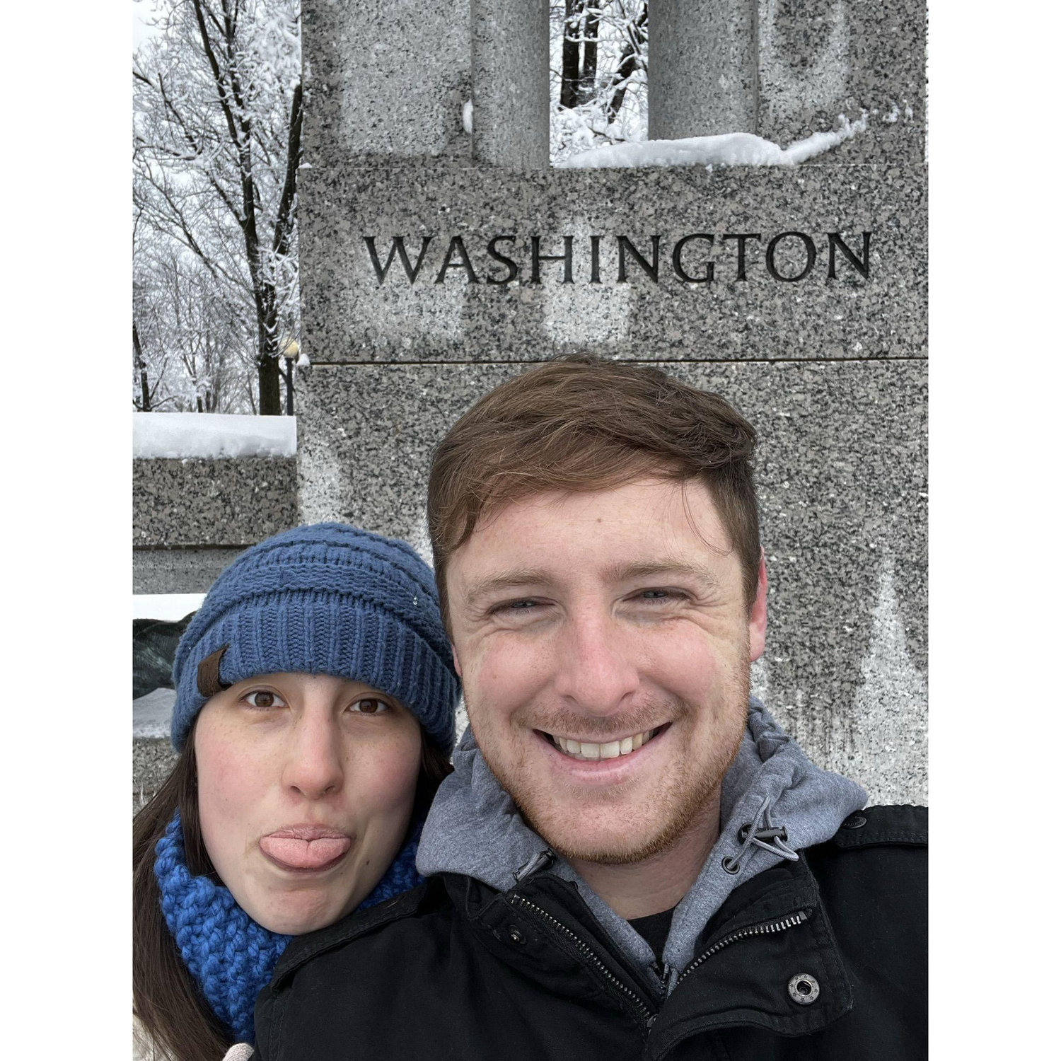 Our DC 2022 trip. We had the monuments to ourselves making our trip all the more magical.