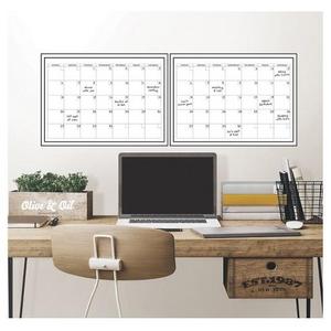 Wall Pops! ® Dry Erase Calendar 17.5" x 24" - White/Black