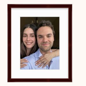 Framebridge Custom Mulberry Gloss Frame