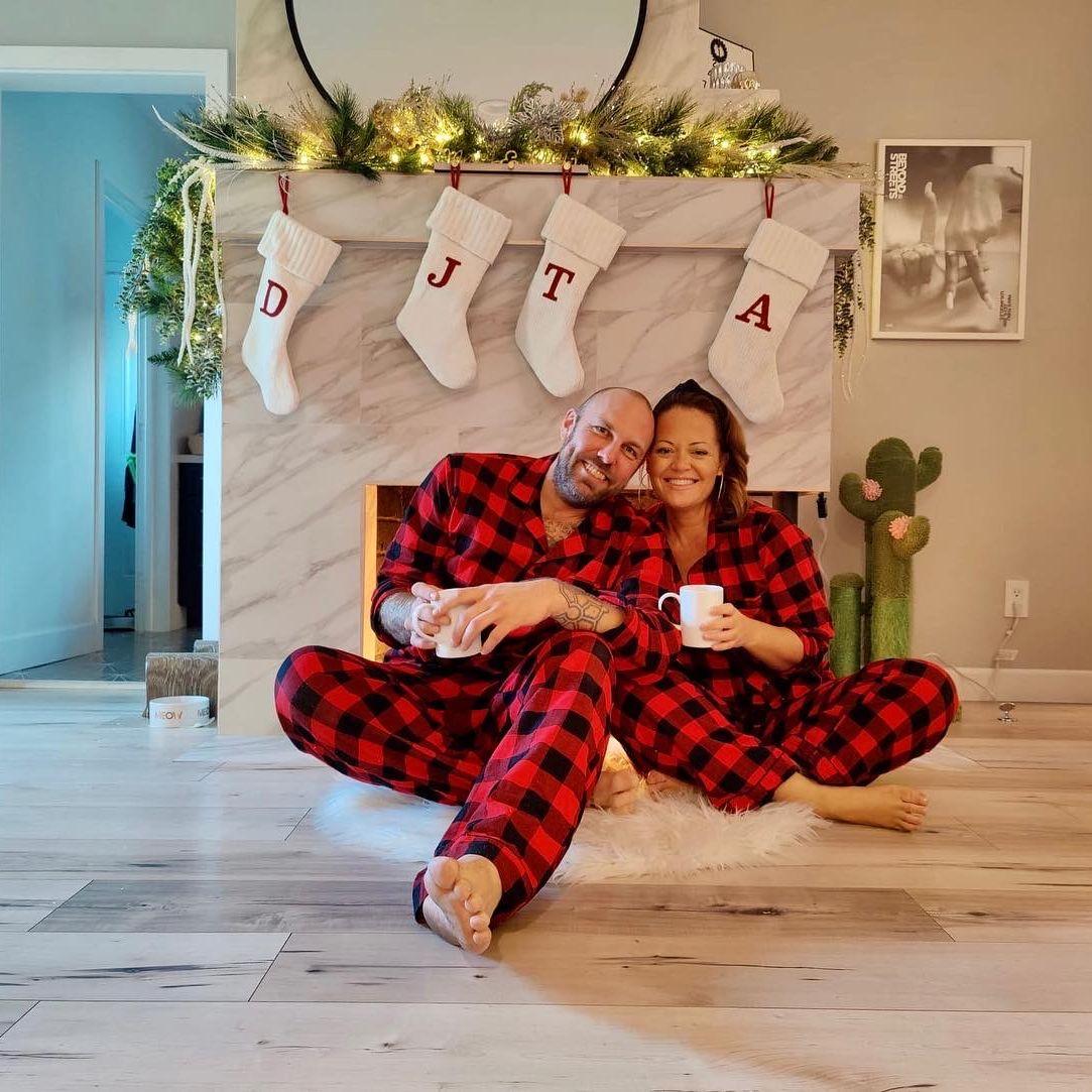 Our first Thanksgiving...and matching pajamas!!
