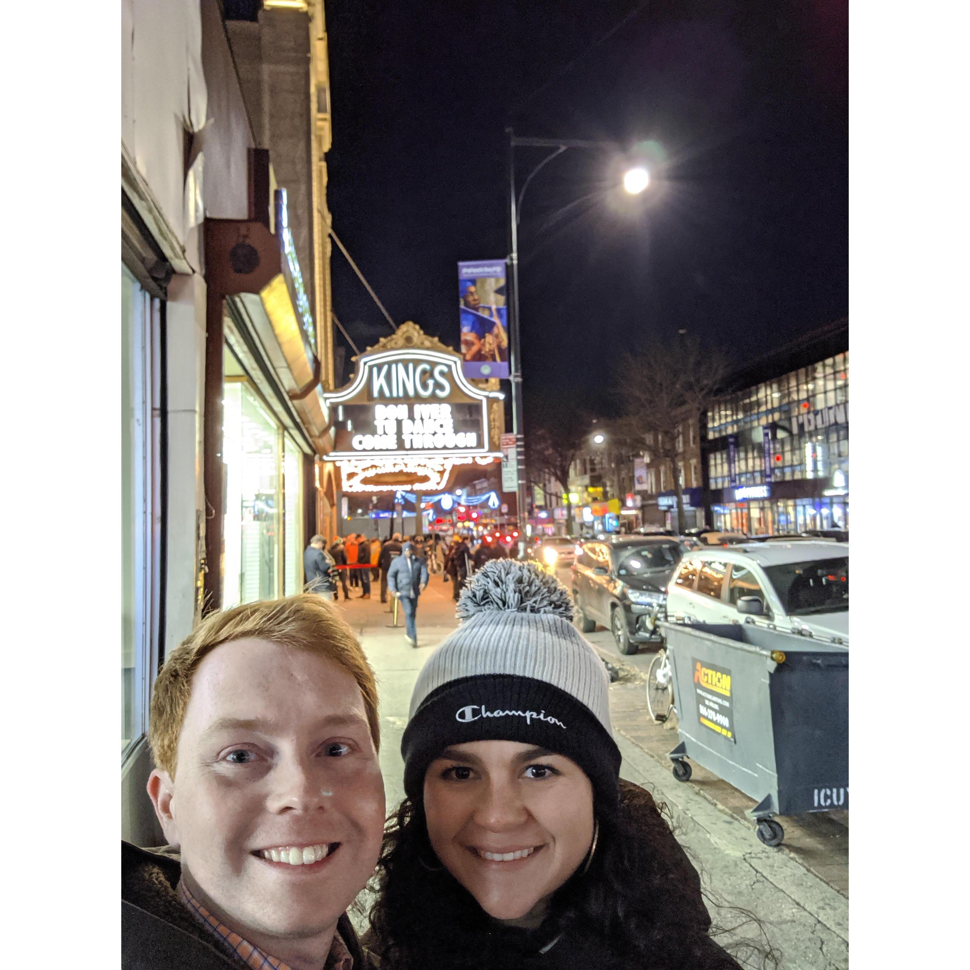 Surprise Date: Bon Iver in Brooklyn