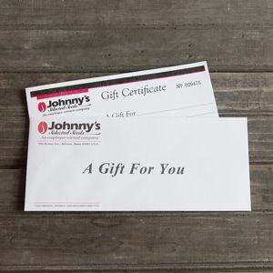 Johnny's Seeds Gift Certificate