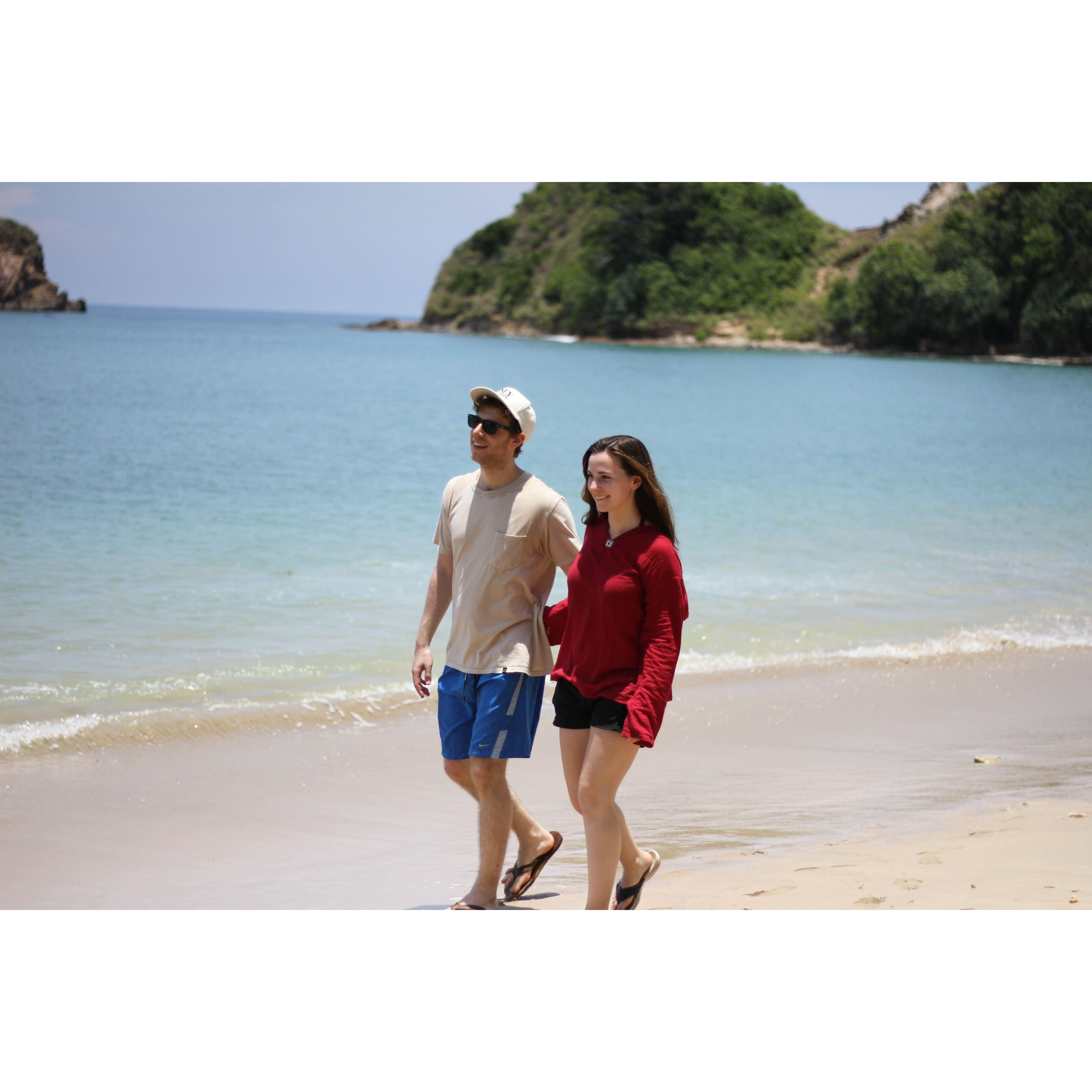Strolling the beach in Koh Lanta, 2016 (Thailand)