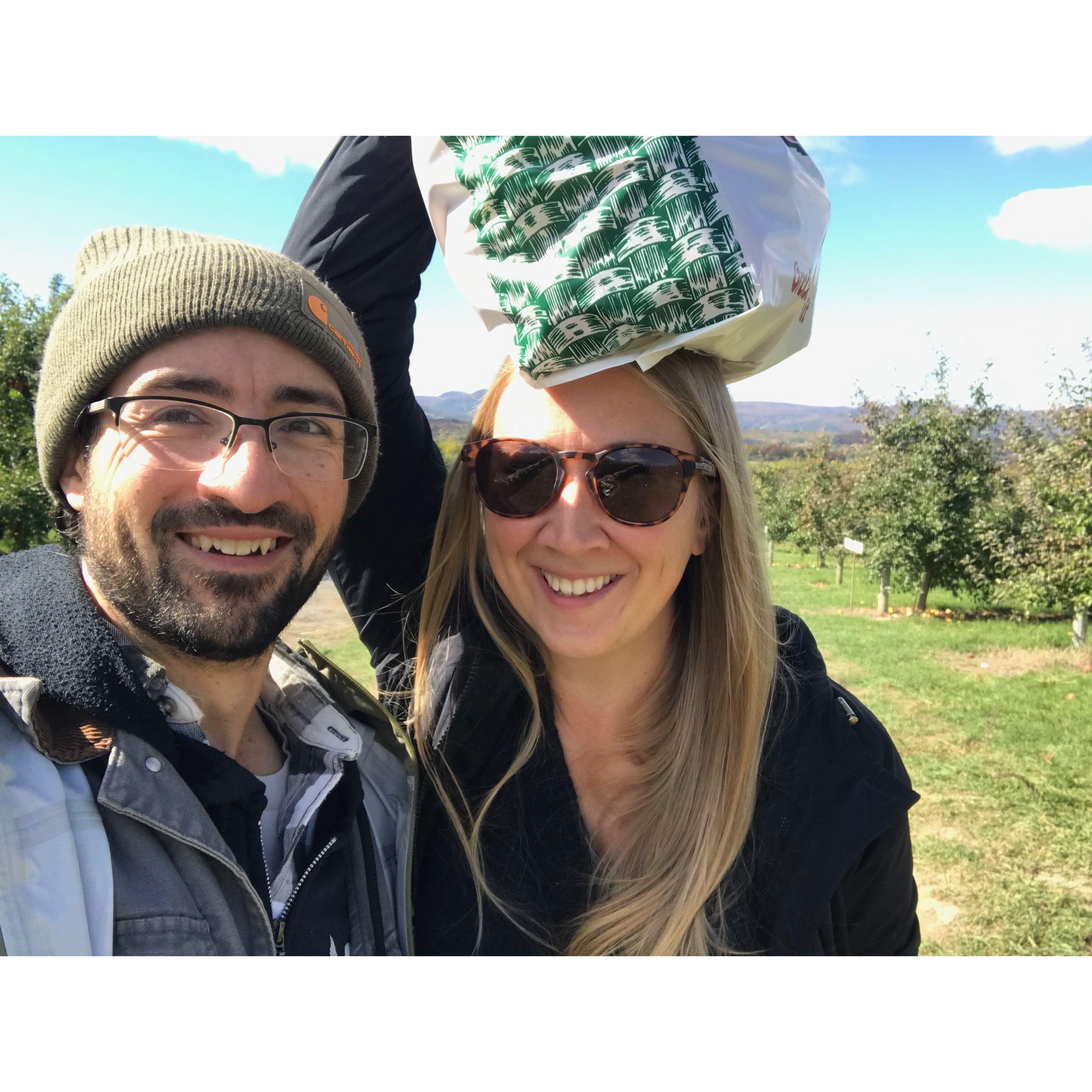 Apple Picking in VT