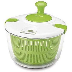HULLR Premium Salad Spinner With Dressing/Oil Spout & Drainer BPA Free