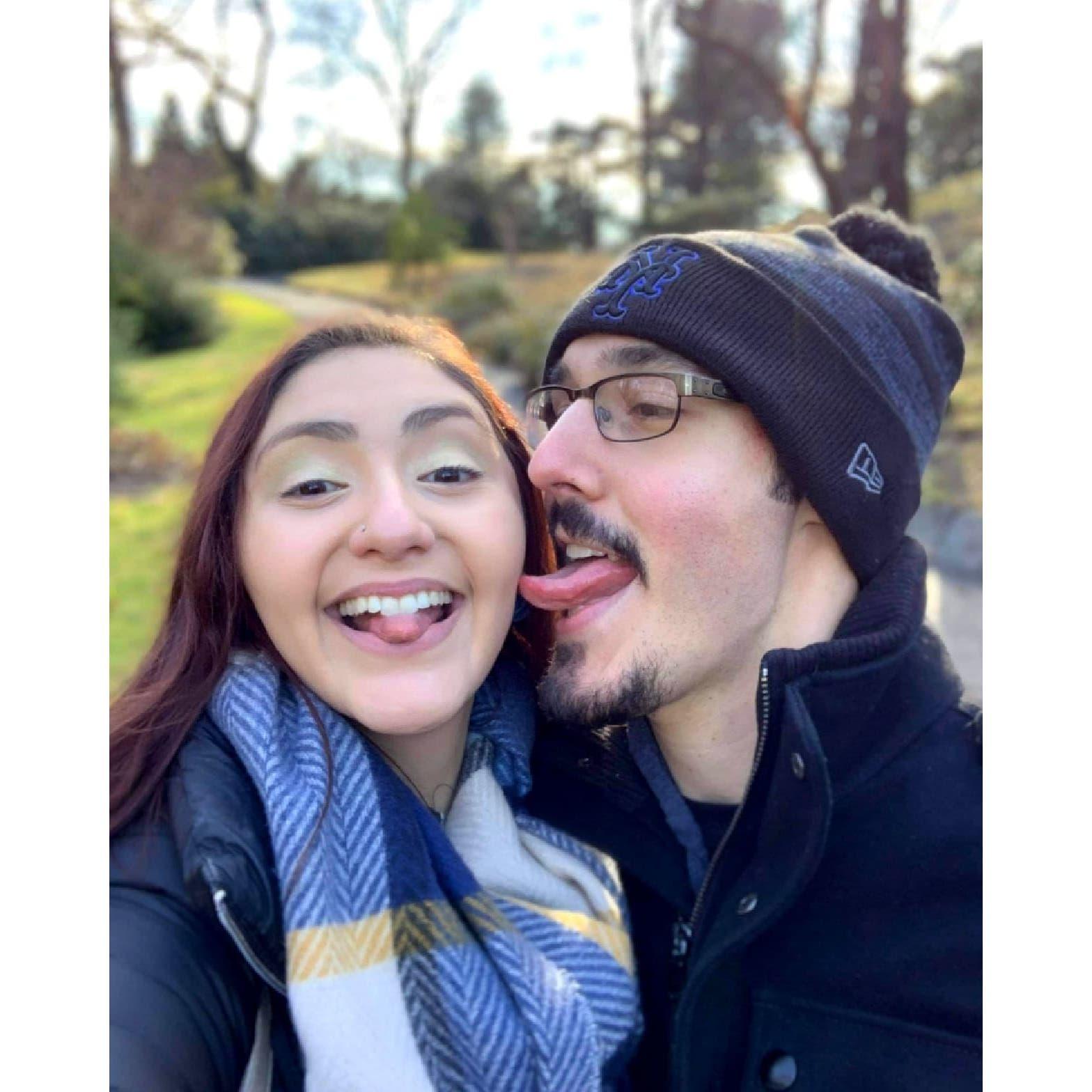 Realizing his weird matches my weird <3
