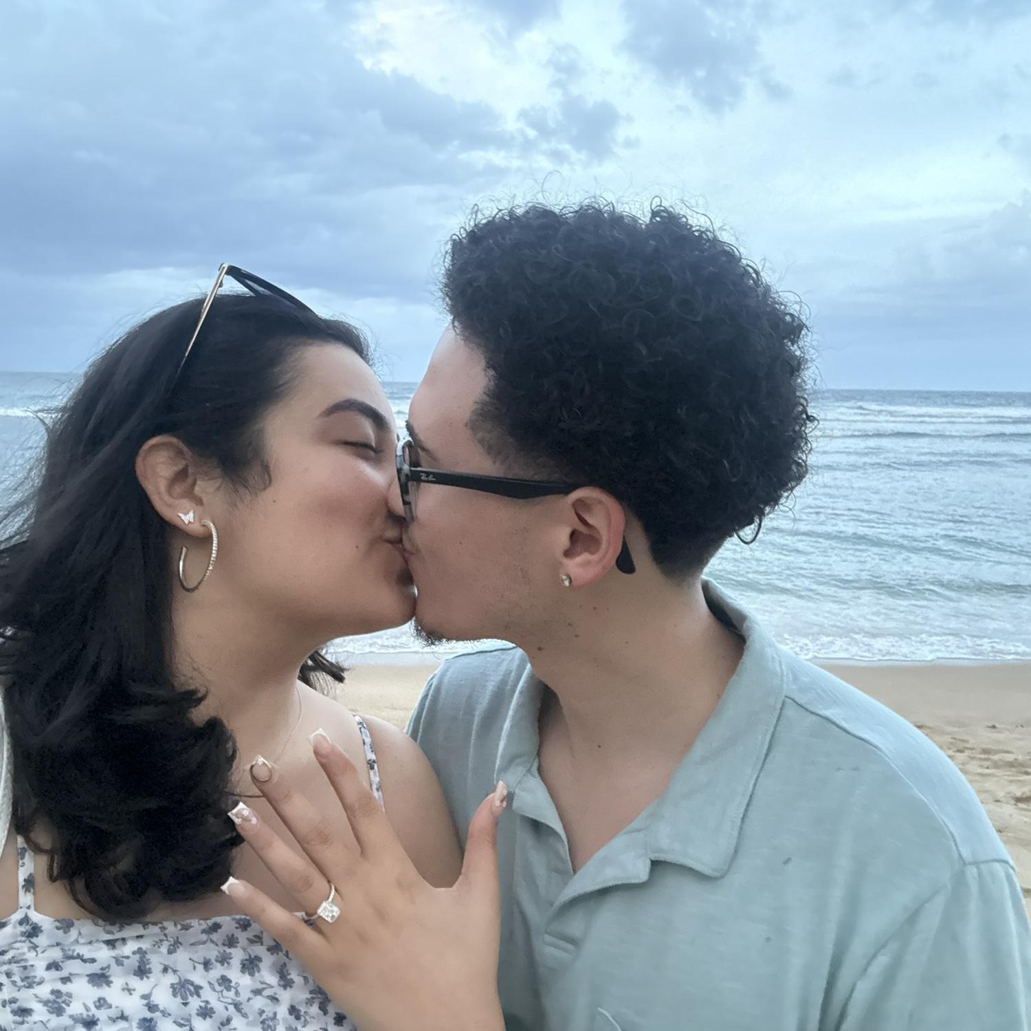 We were happy, one could finally stop keeping secrets, and the other was in shock.