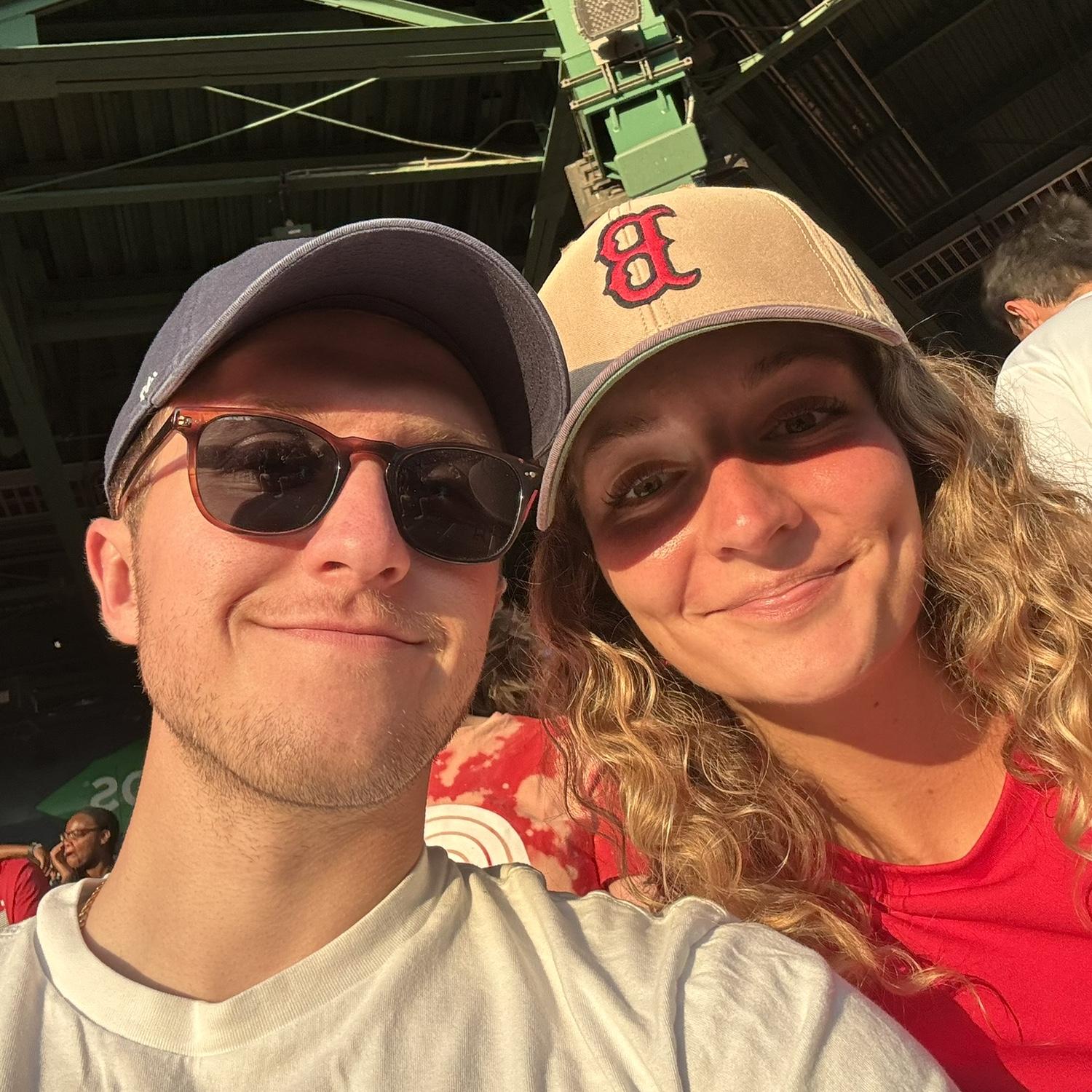 Took me out to my first ball game, Go Sox