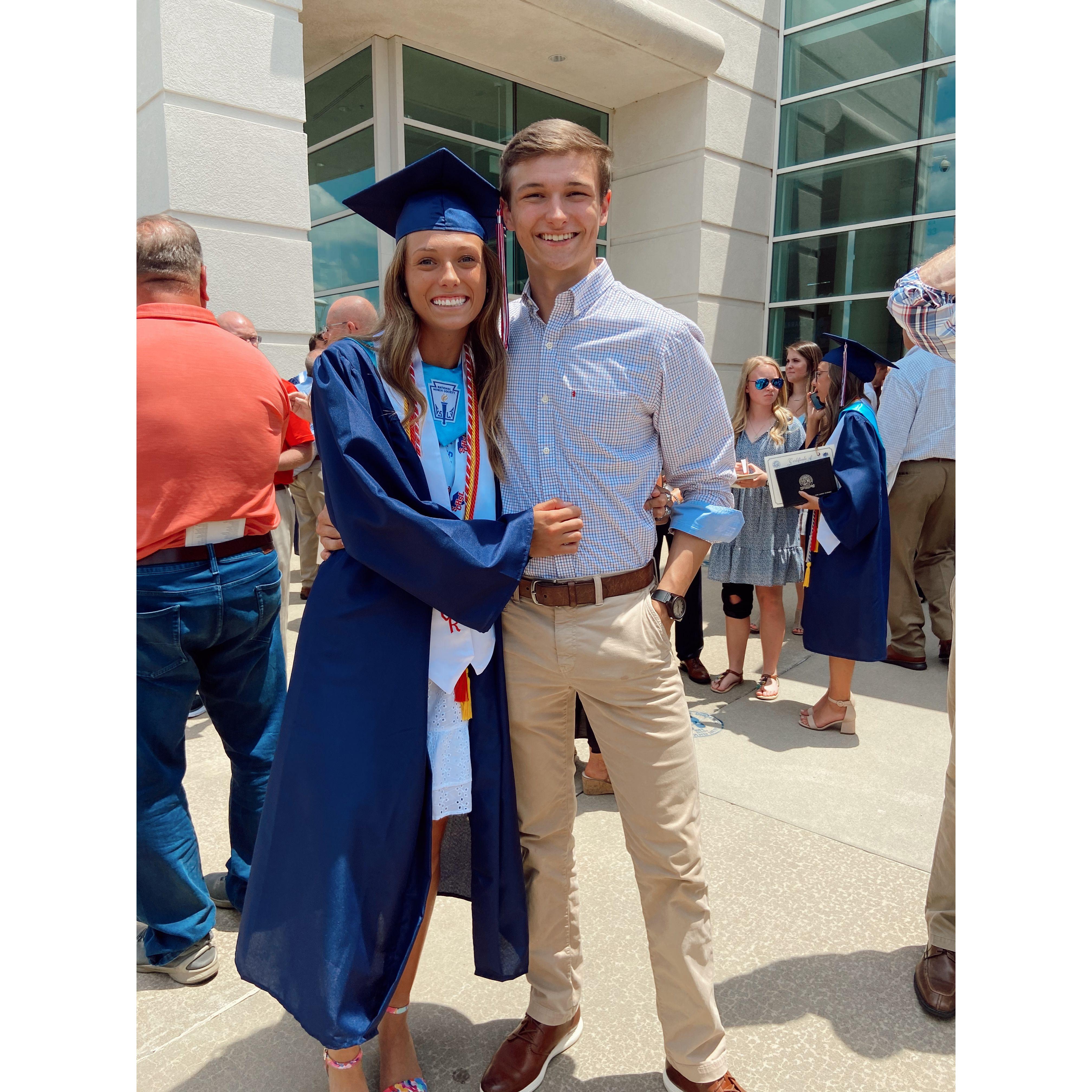 Liv's high school graduation